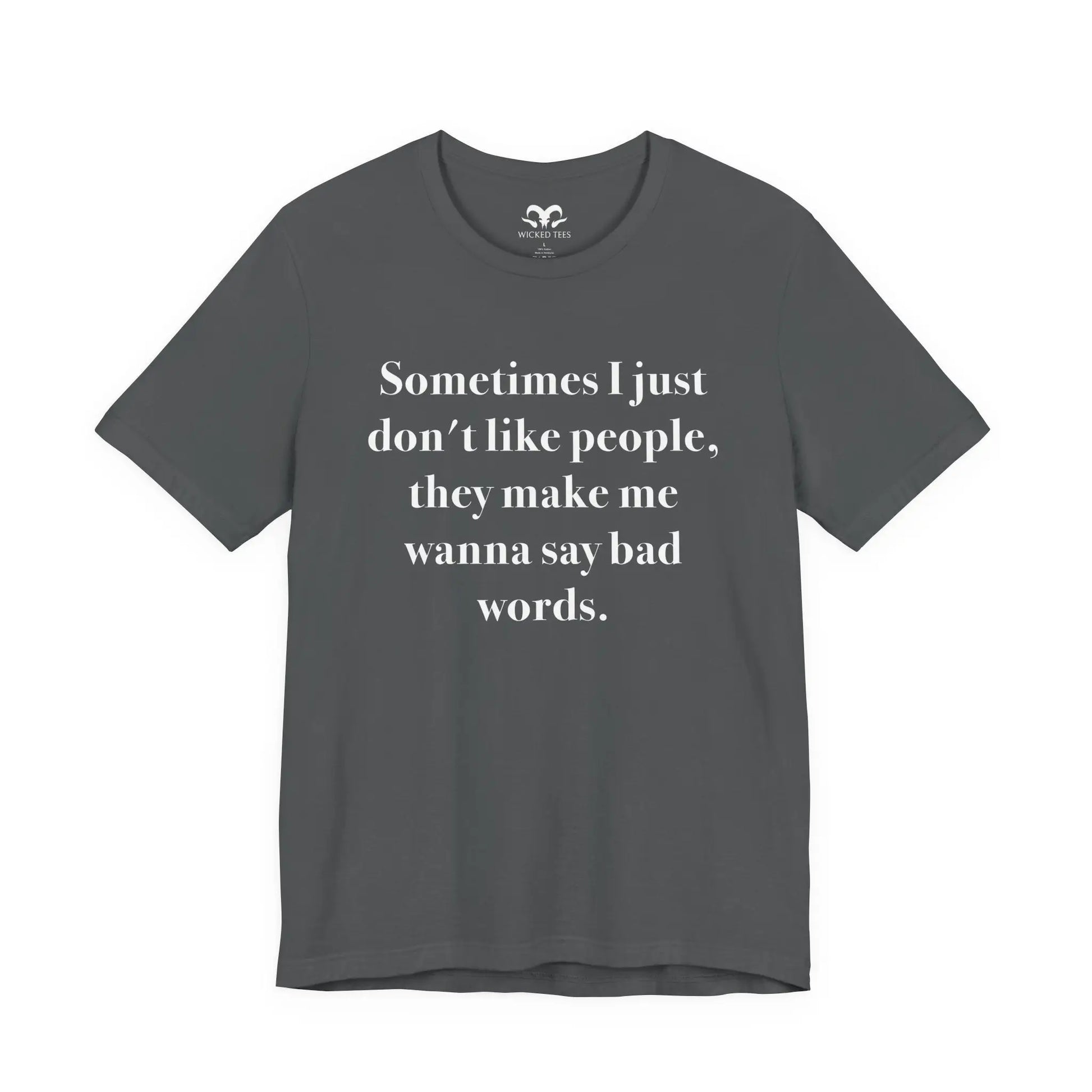 People Problems Men's Tee - Wicked Tees