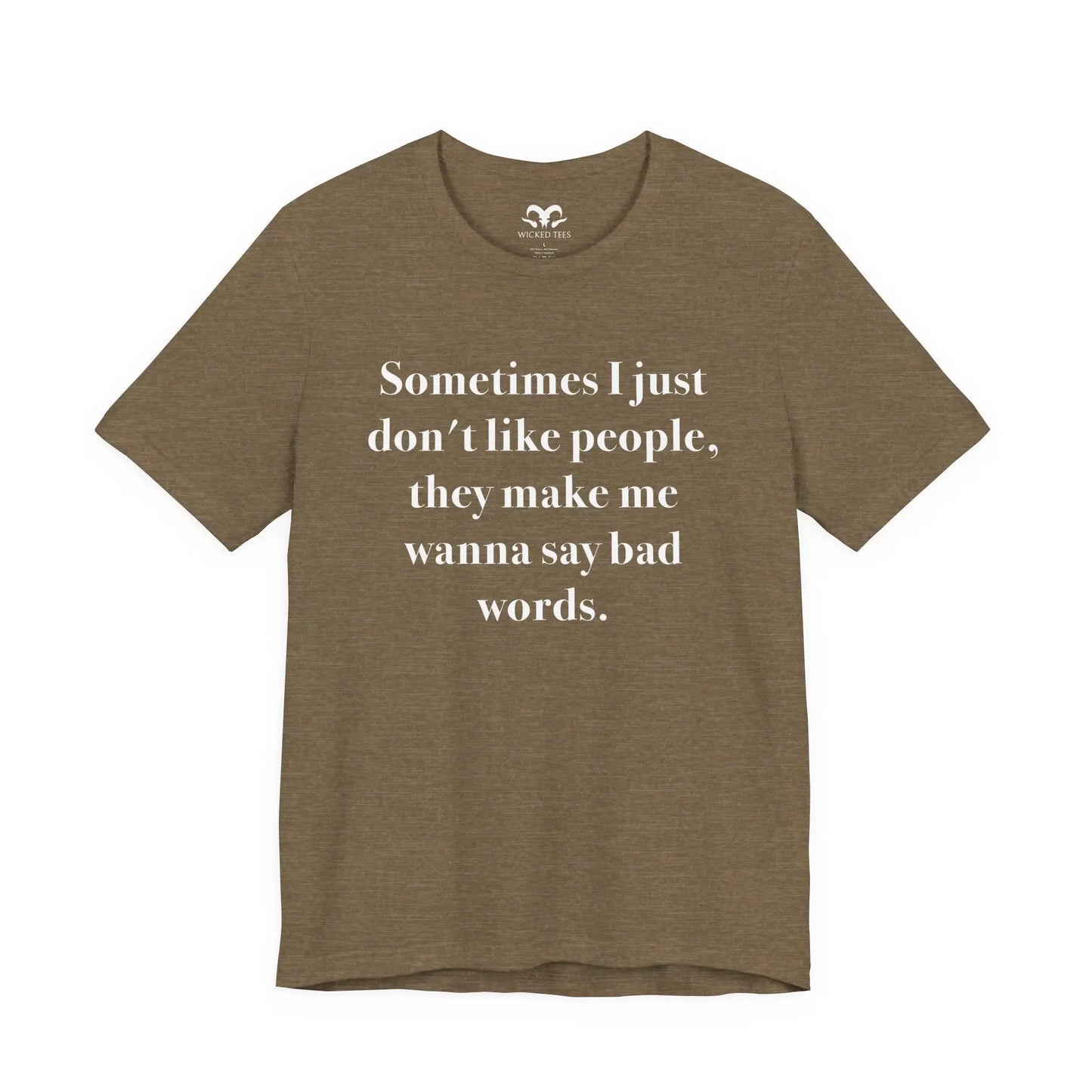 People Problems Men's Tee - Wicked Tees