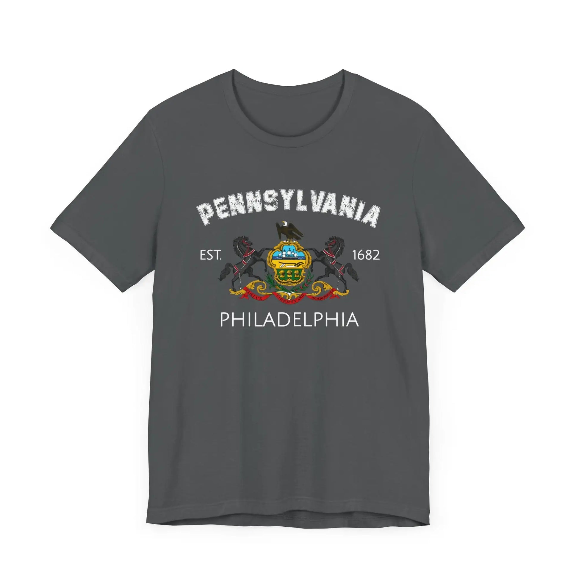 Philadelphia Pennsylvania Est 1682 Men's Tee - Wicked Tees