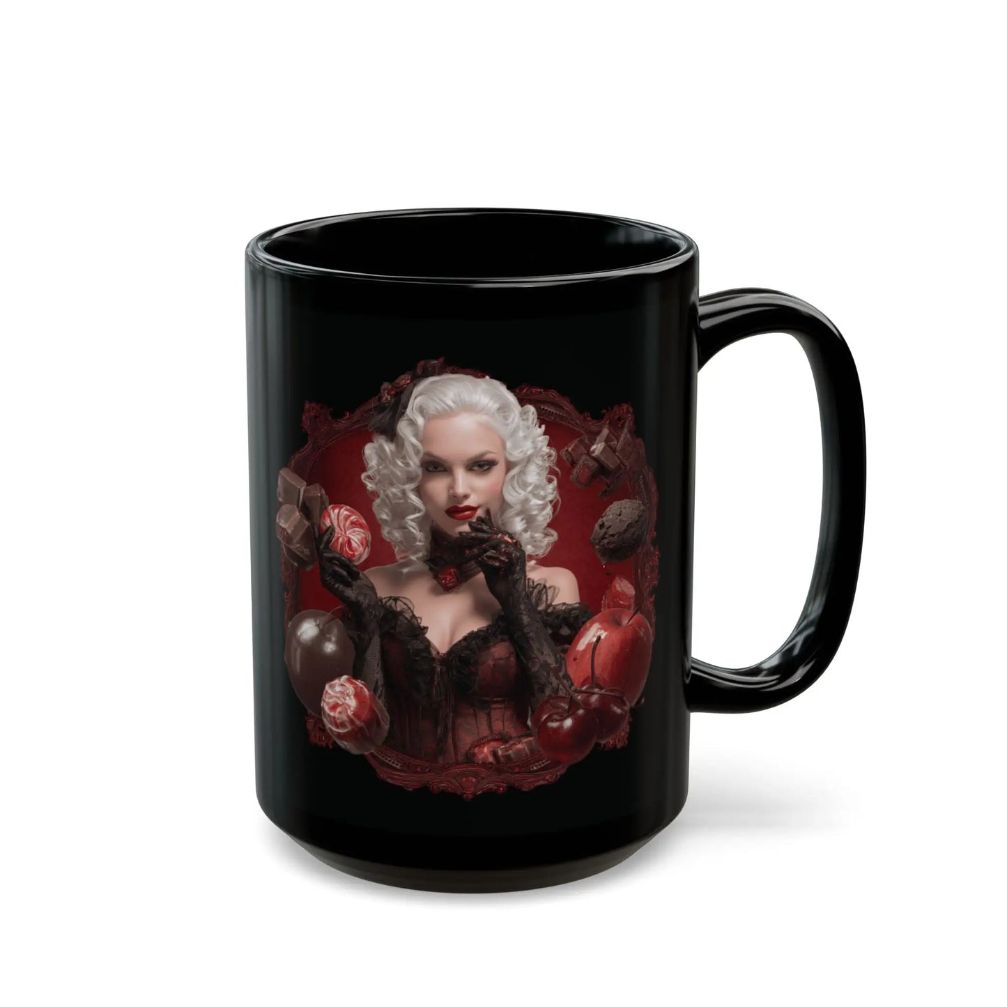 Poisonous Candy 2 Black Mug 15oz - Wicked Tees