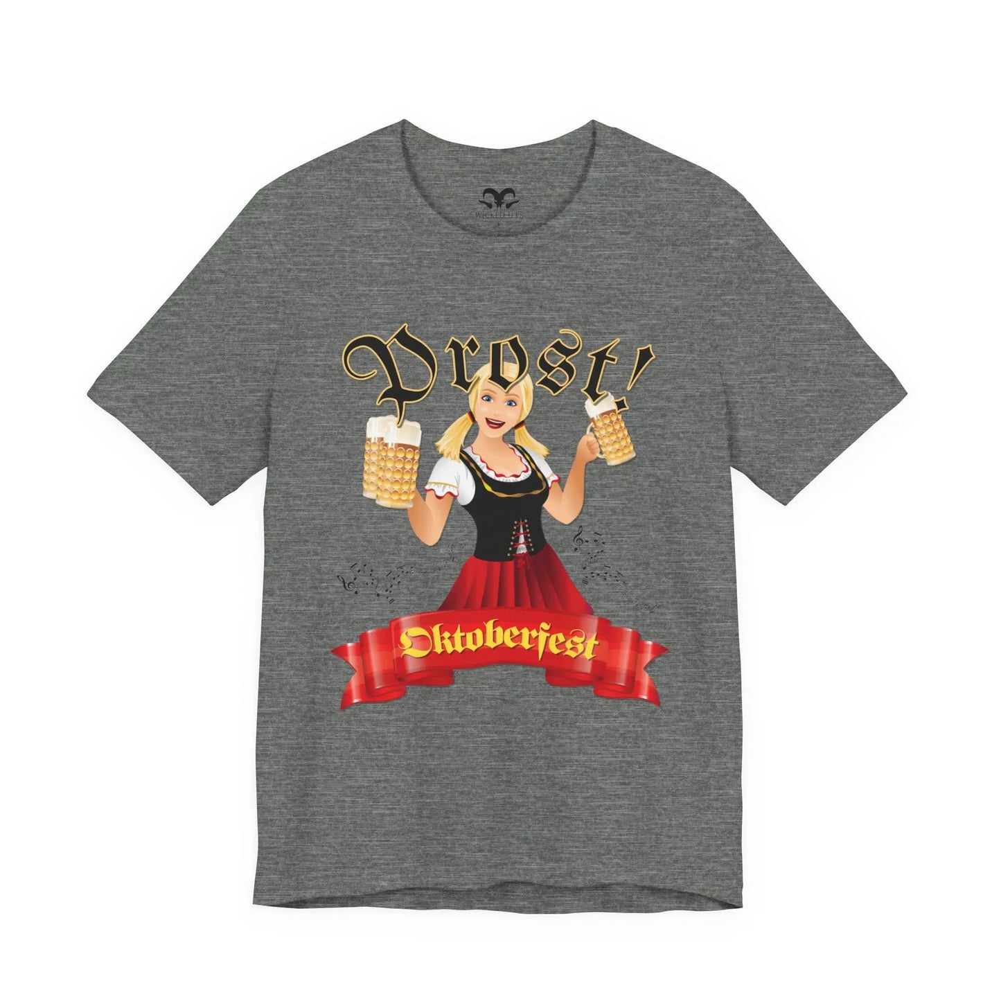 Prost Oktoberfest Celebration Men's Tee - Wicked Tees