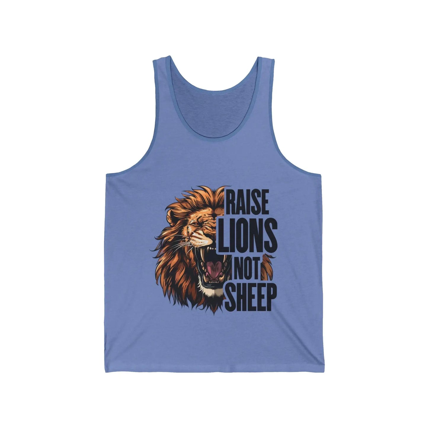 Raise Lions Not Sheep Men's Tank - Wicked Tees