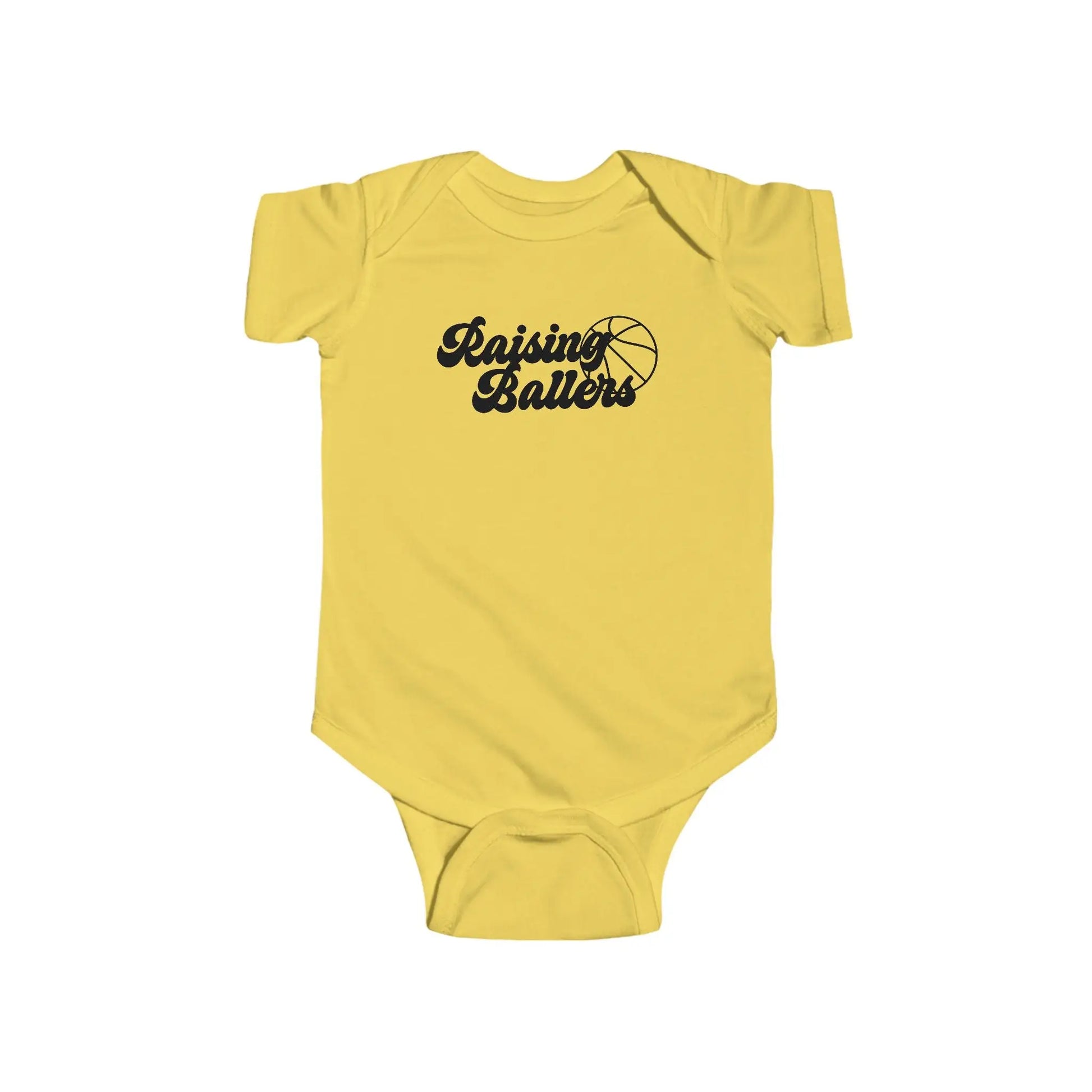 Raising Ballers Infant Fine Bodysuit - Wicked Tees