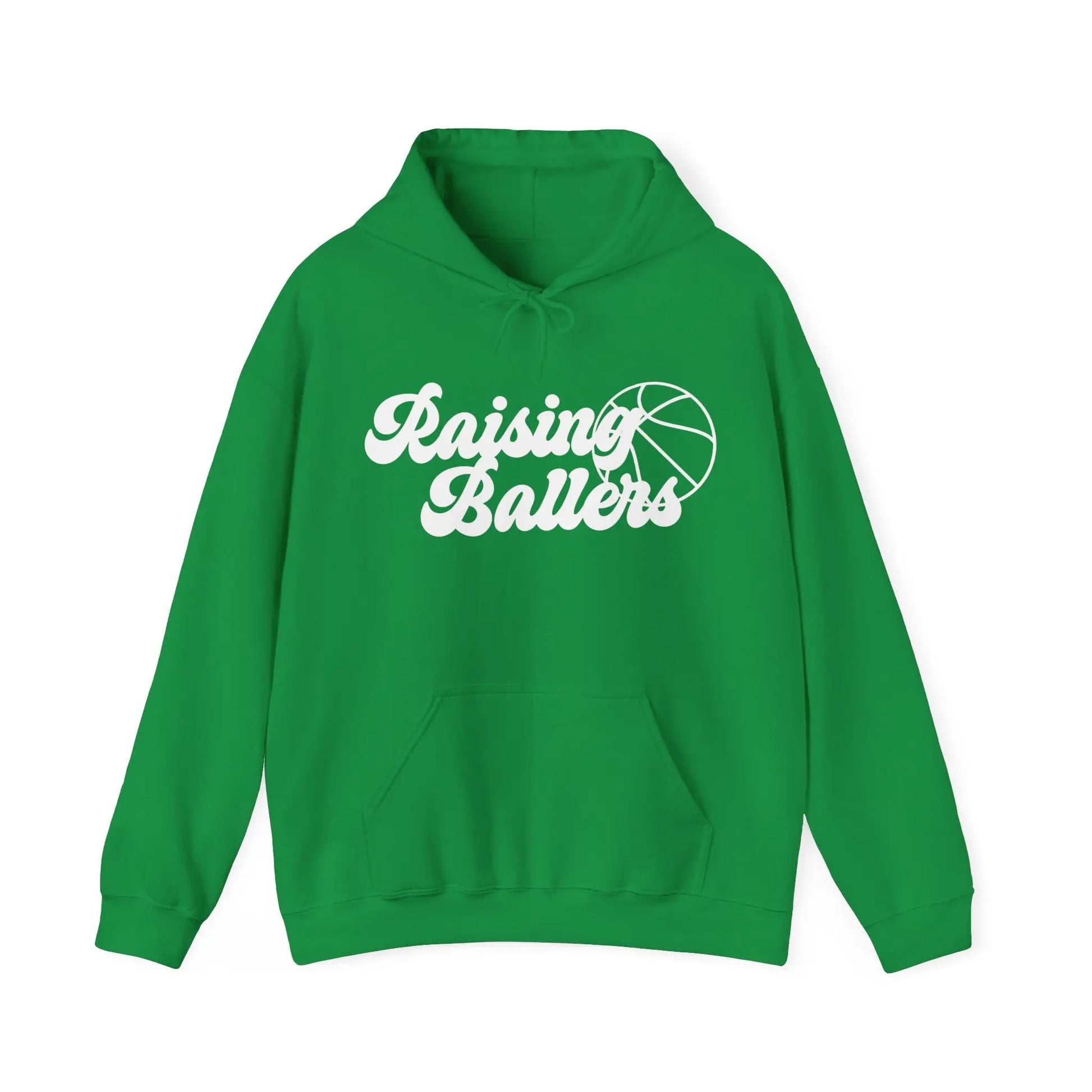 Raising Ballers Men's Hooded Sweatshirt - Wicked Tees