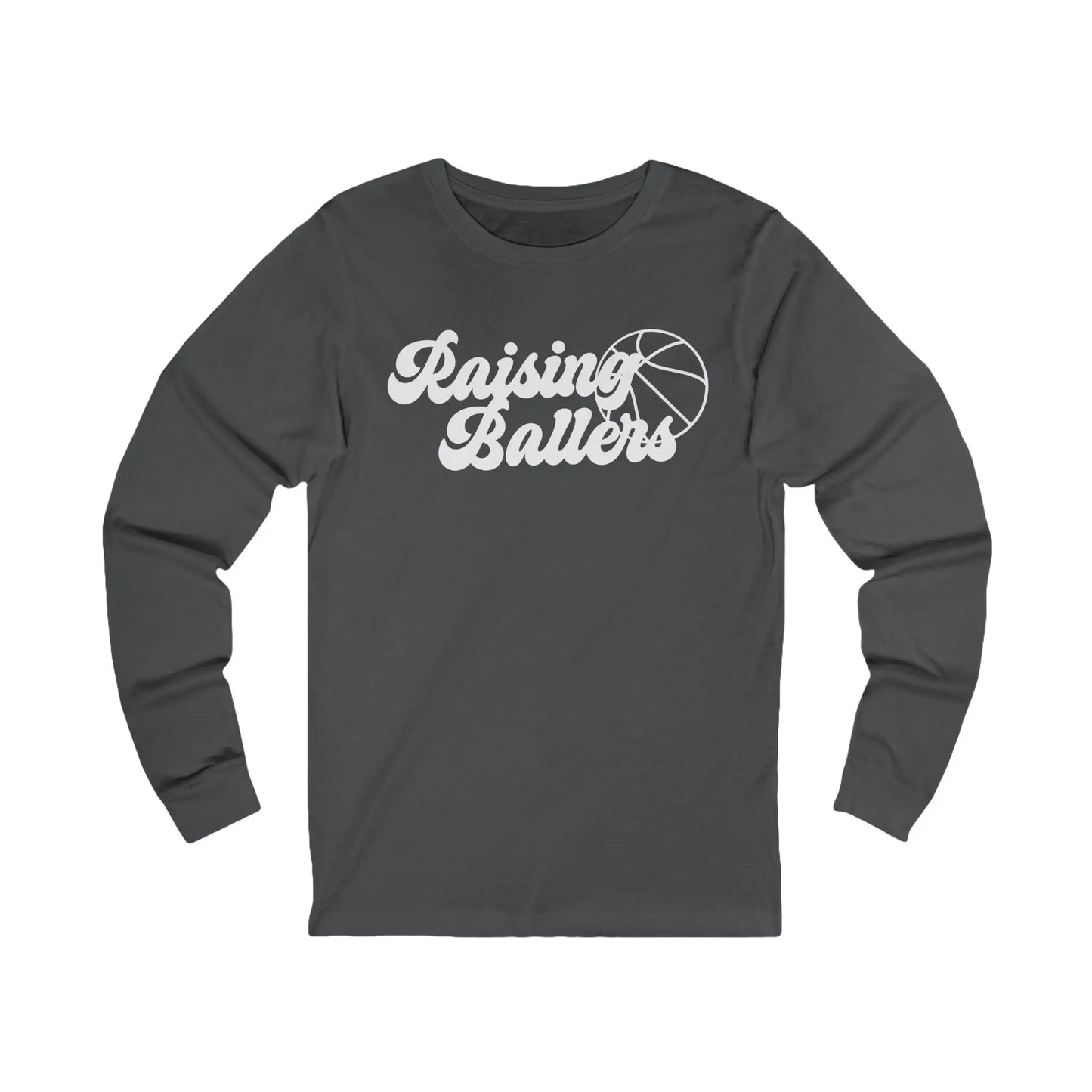 Raising Ballers Men's Long Sleeve Tee - Wicked Tees