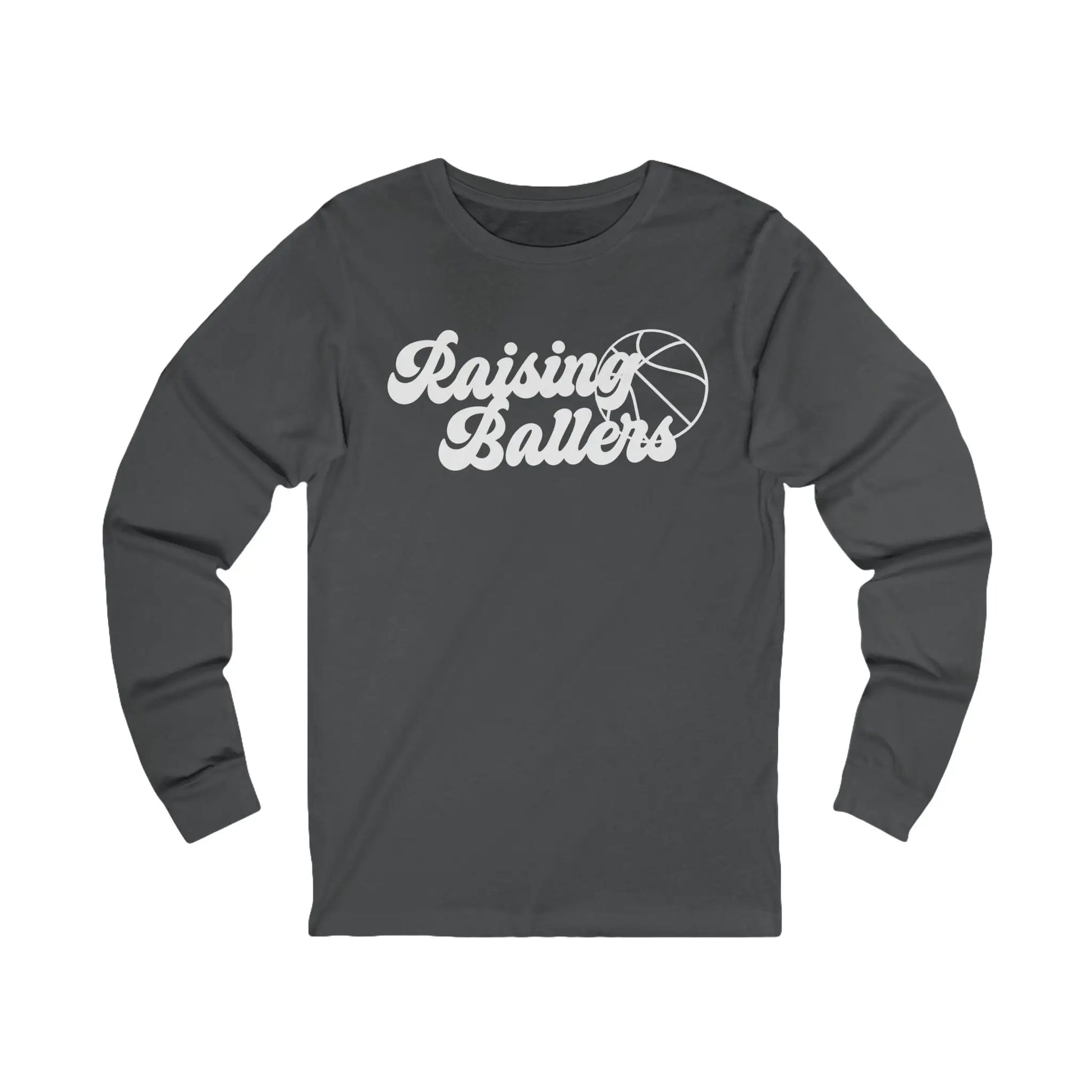 Raising Ballers Men's Long Sleeve Tee - Wicked Tees