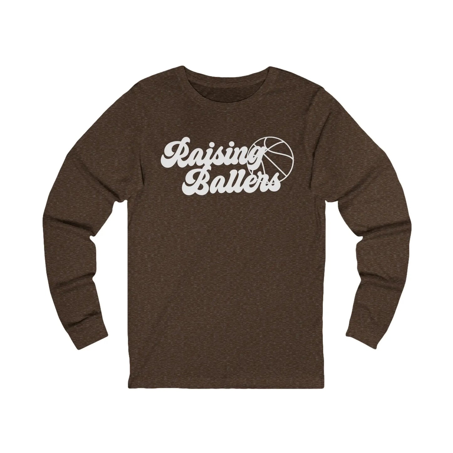 Raising Ballers Men's Long Sleeve Tee - Wicked Tees