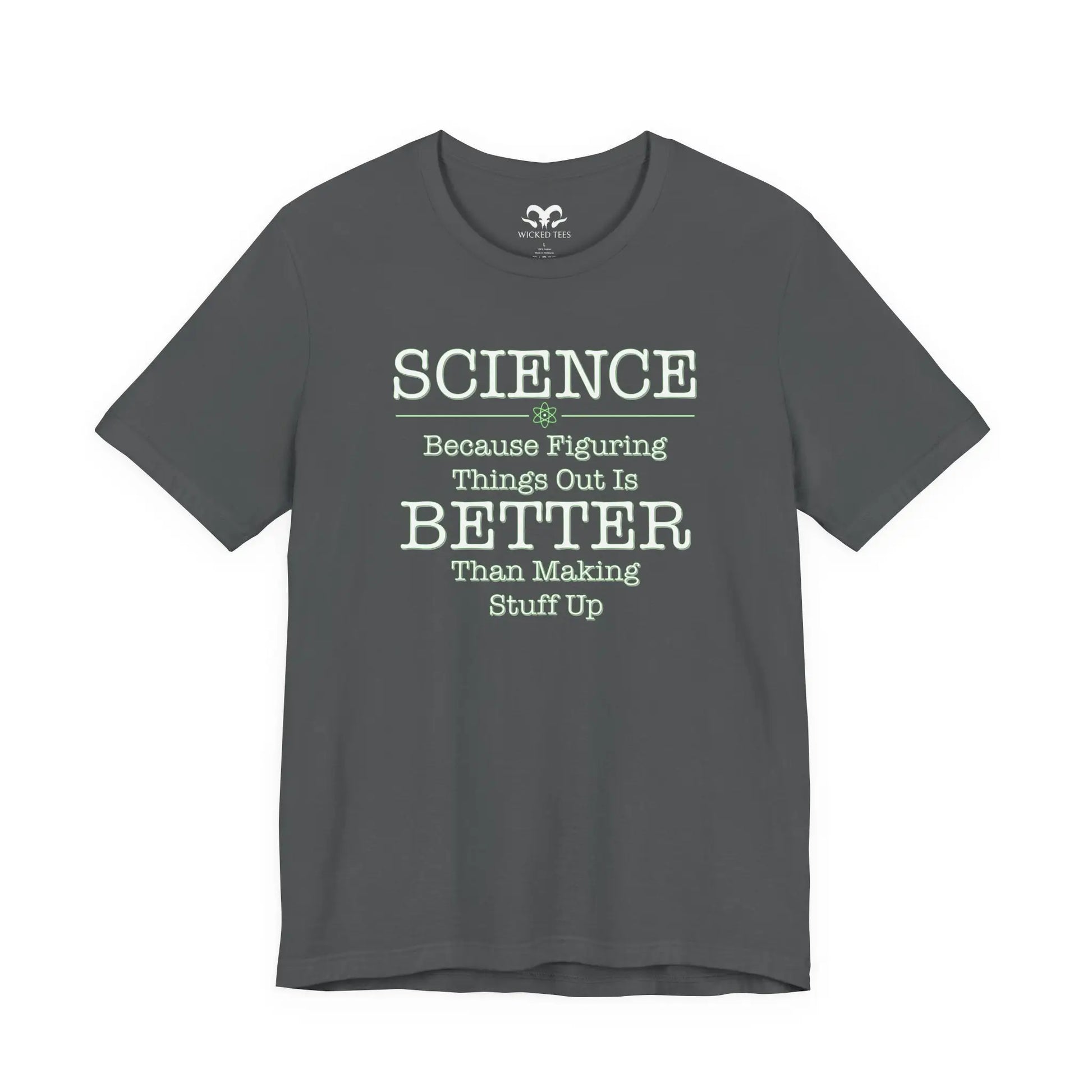 Science Because Figuring Things Out Men's Tee - Wicked Tees