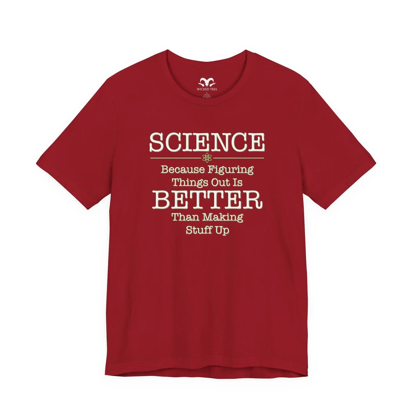 Science Because Figuring Things Out Men's Tee - Wicked Tees