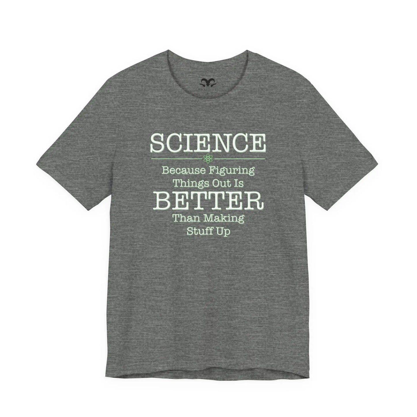 Science Because Figuring Things Out Men's Tee - Wicked Tees