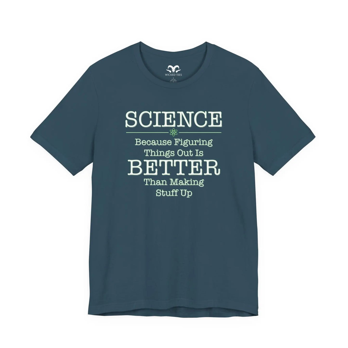 Science Because Figuring Things Out Men's Tee - Wicked Tees