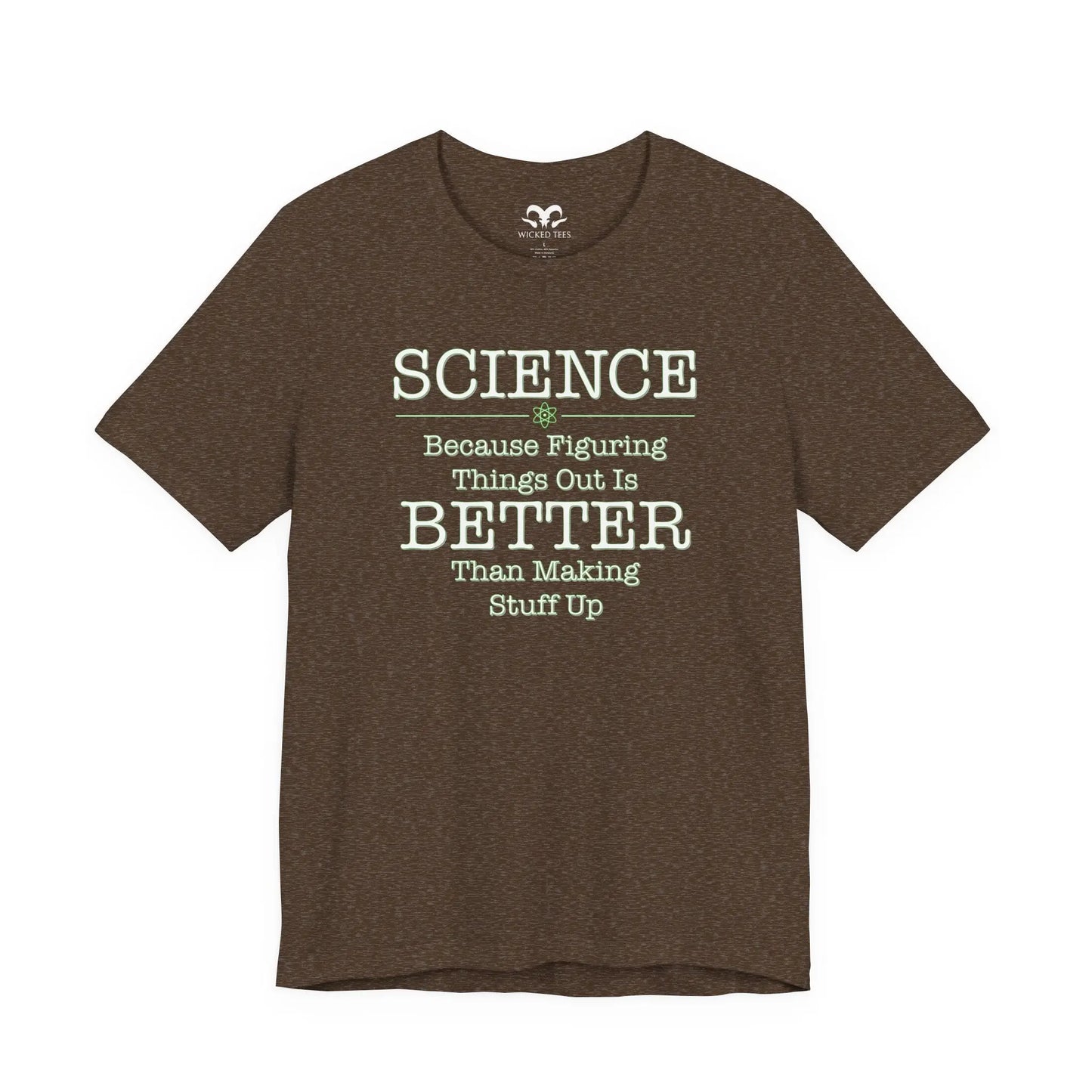 Science Because Figuring Things Out Men's Tee - Wicked Tees