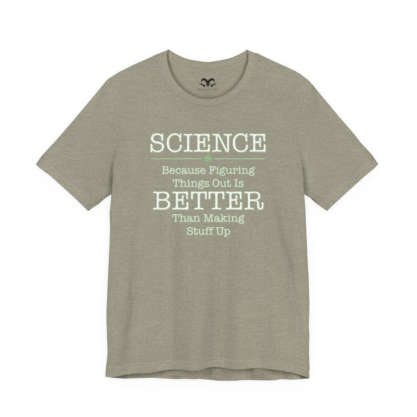 Science Because Figuring Things Out Men's Tee - Wicked Tees