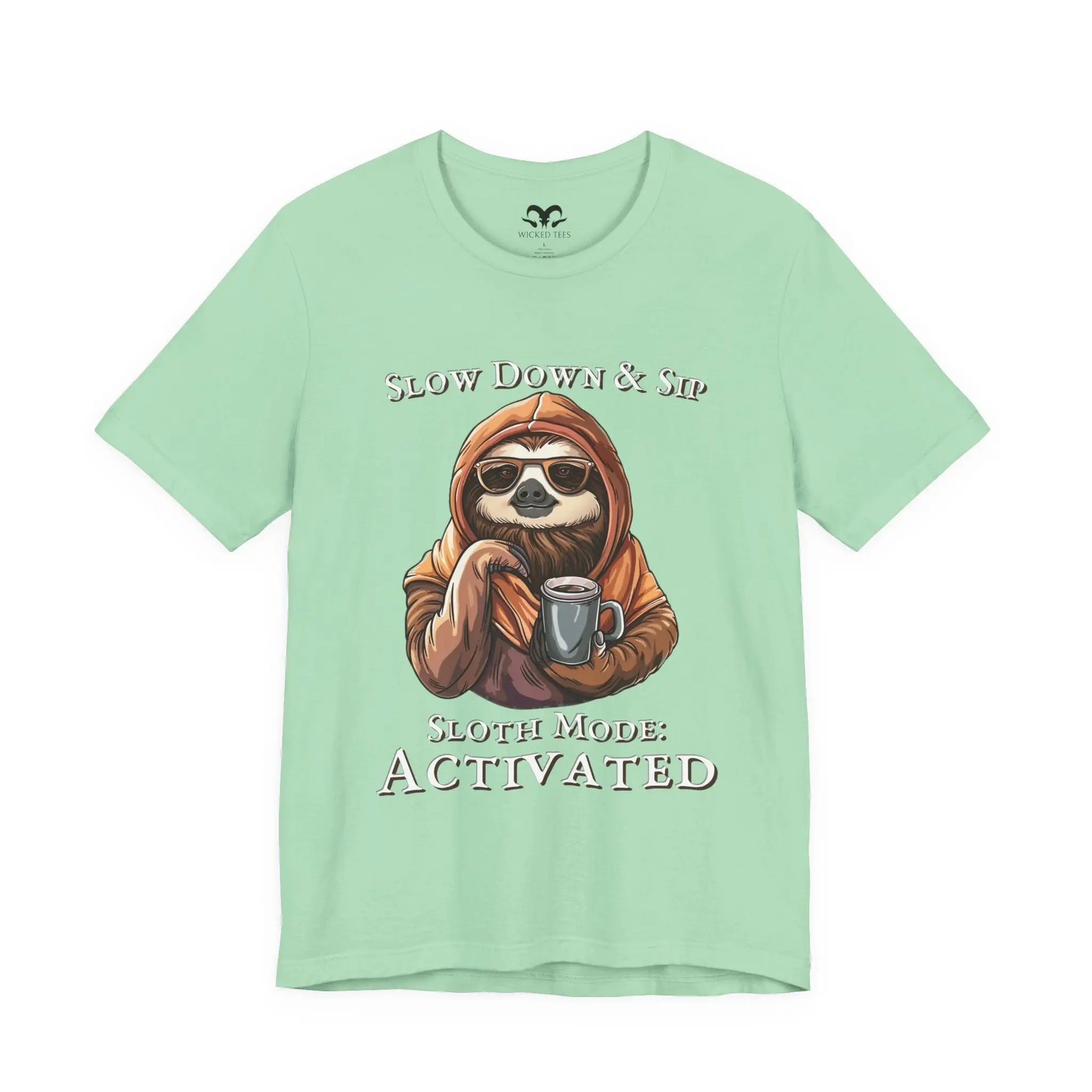 Sit Down & Sip Women's Tee - Wicked Tees