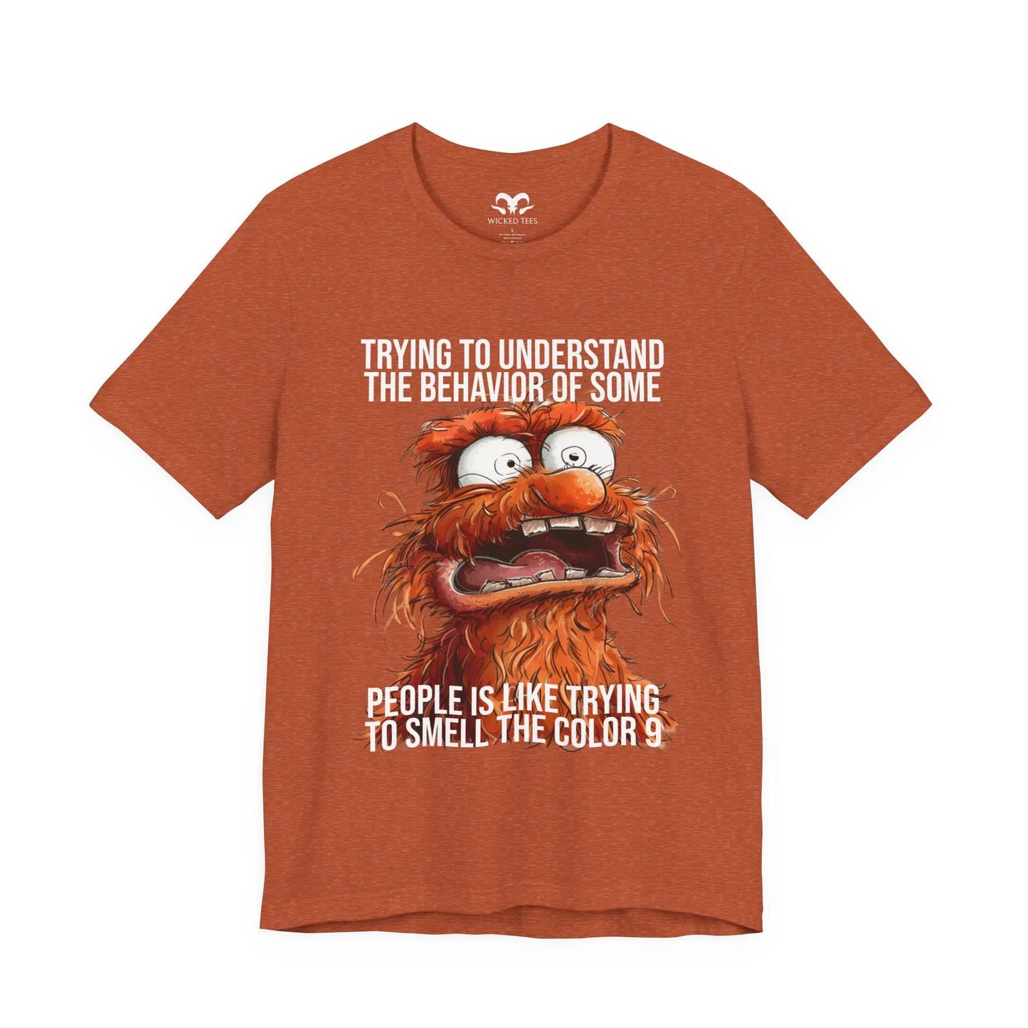 Smell The Color 9 Men's Short Sleeve Tee - Wicked Tees