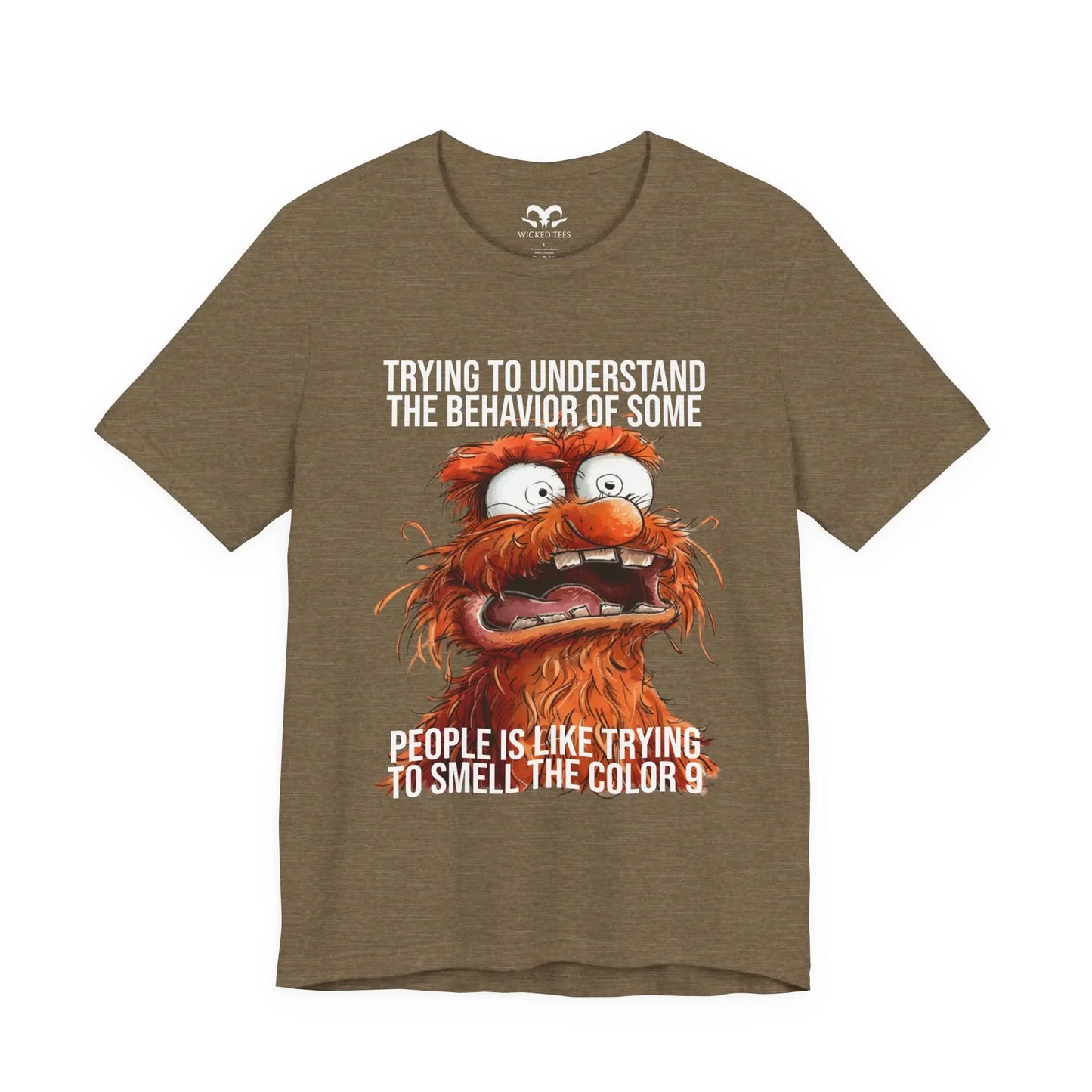 Smell The Color 9 Men's Short Sleeve Tee - Wicked Tees