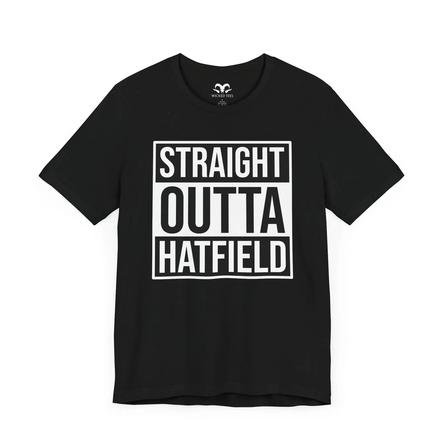 Straight Outta Hatfield Men's Short Sleeve Tee - Wicked Tees