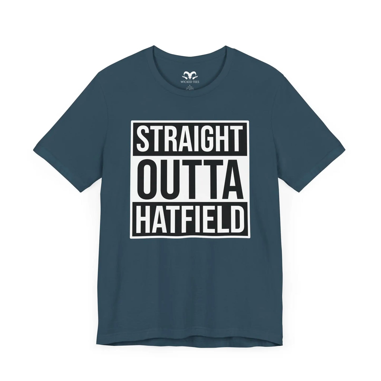 Straight Outta Hatfield Men's Short Sleeve Tee - Wicked Tees