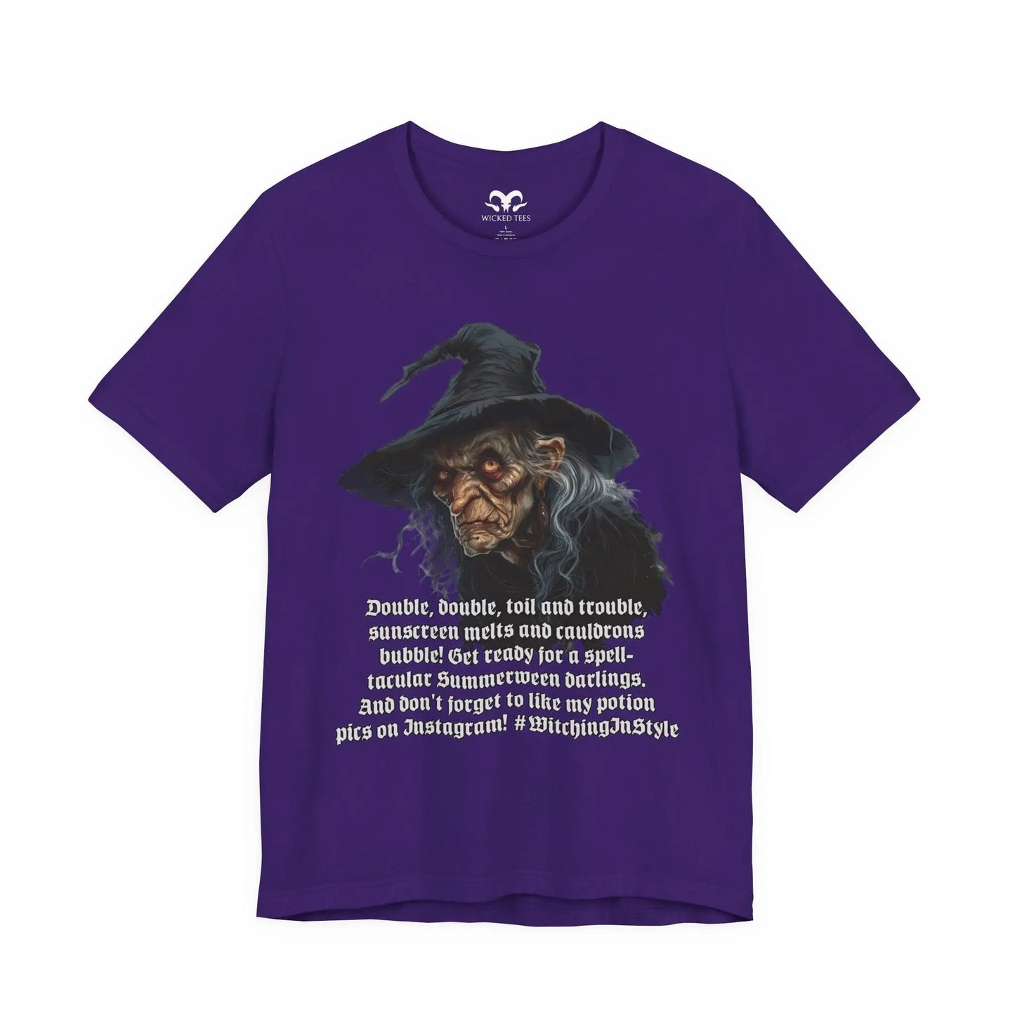 Summerween Witch Men's Tee - Wicked Tees
