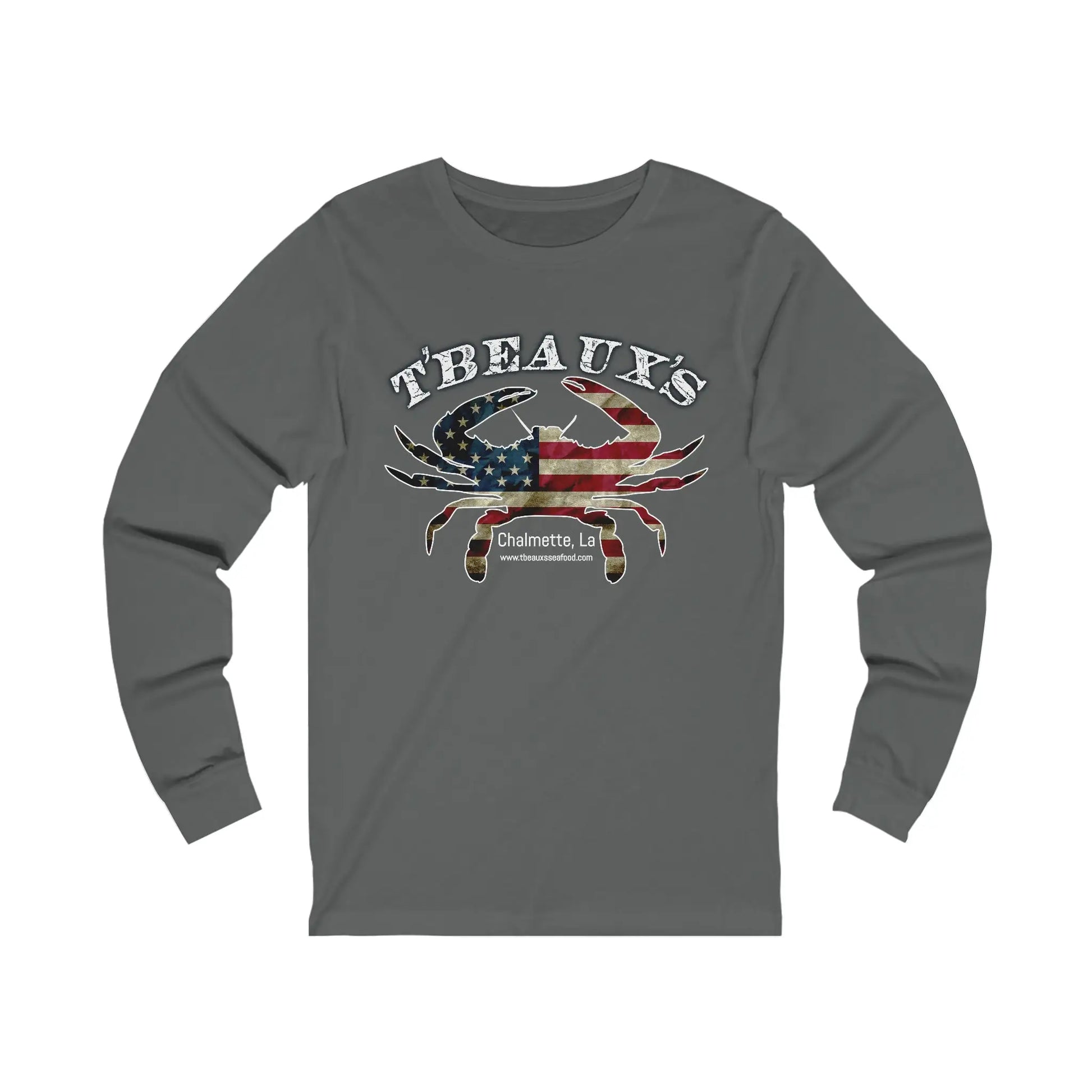 T'Beaux's Seafood Men's Long Sleeve Tee - Wicked Tees