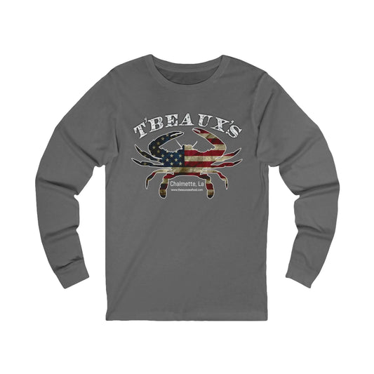 T'Beaux's Seafood Men's Long Sleeve Tee - Wicked Tees