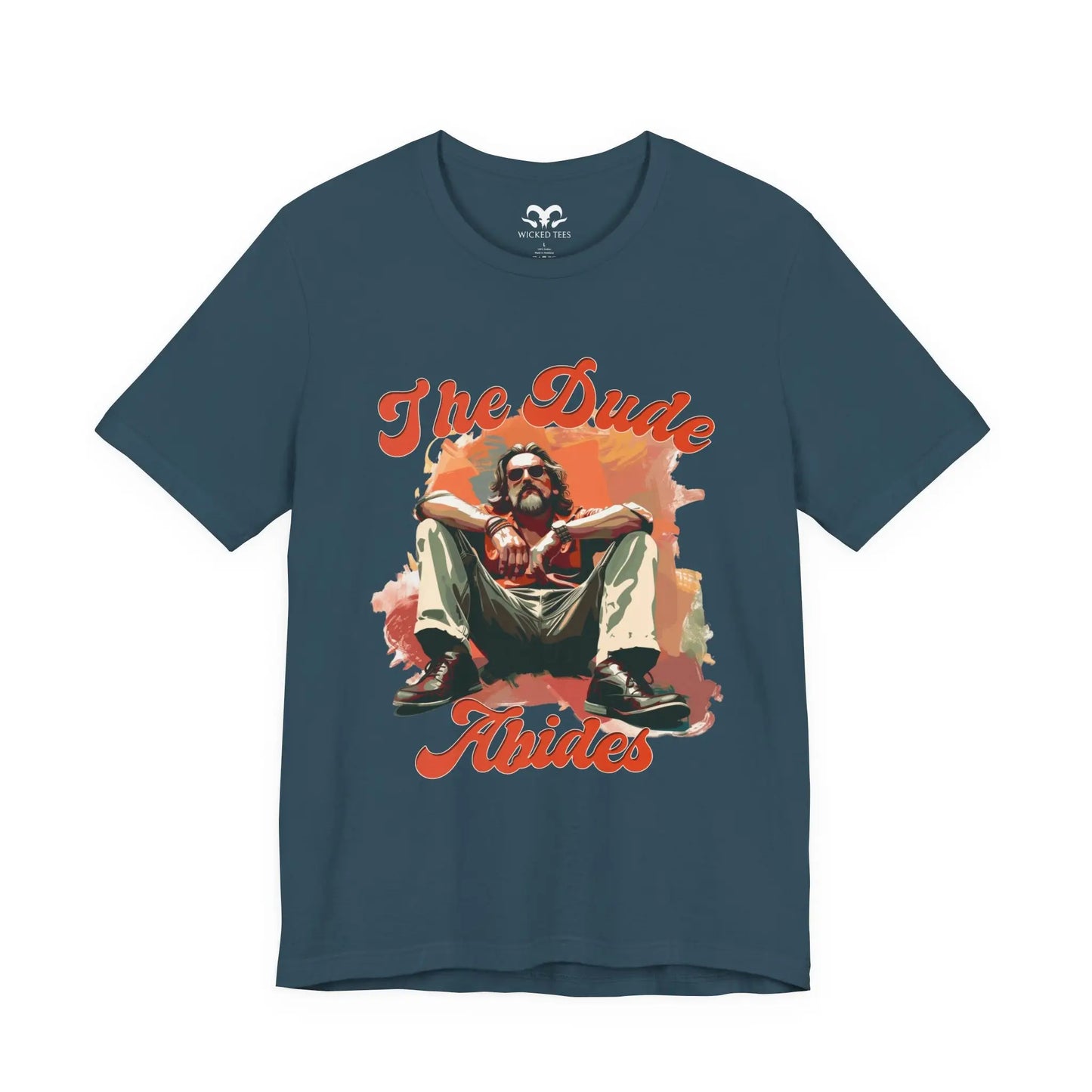 The Dude Abides Men's Tee - Wicked Tees