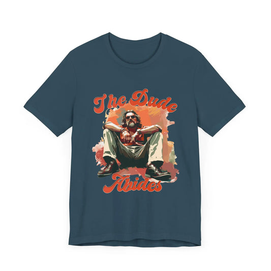 The Dude Abides Men's Tee - Wicked Tees