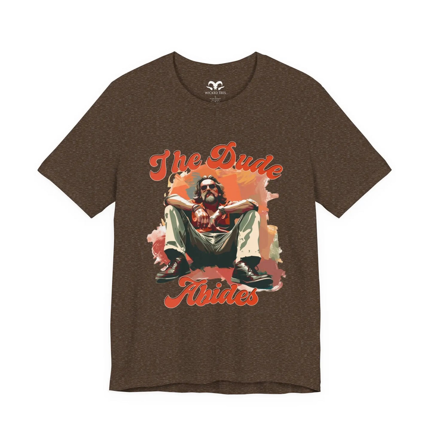The Dude Abides Men's Tee - Wicked Tees