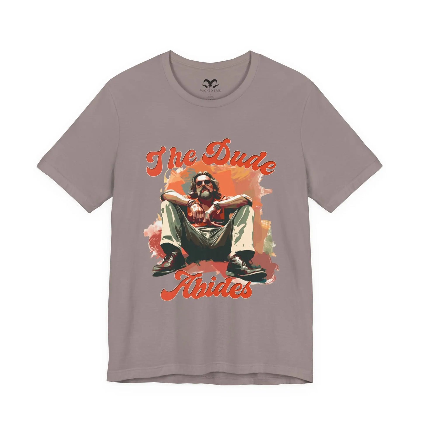 The Dude Abides Men's Tee - Wicked Tees