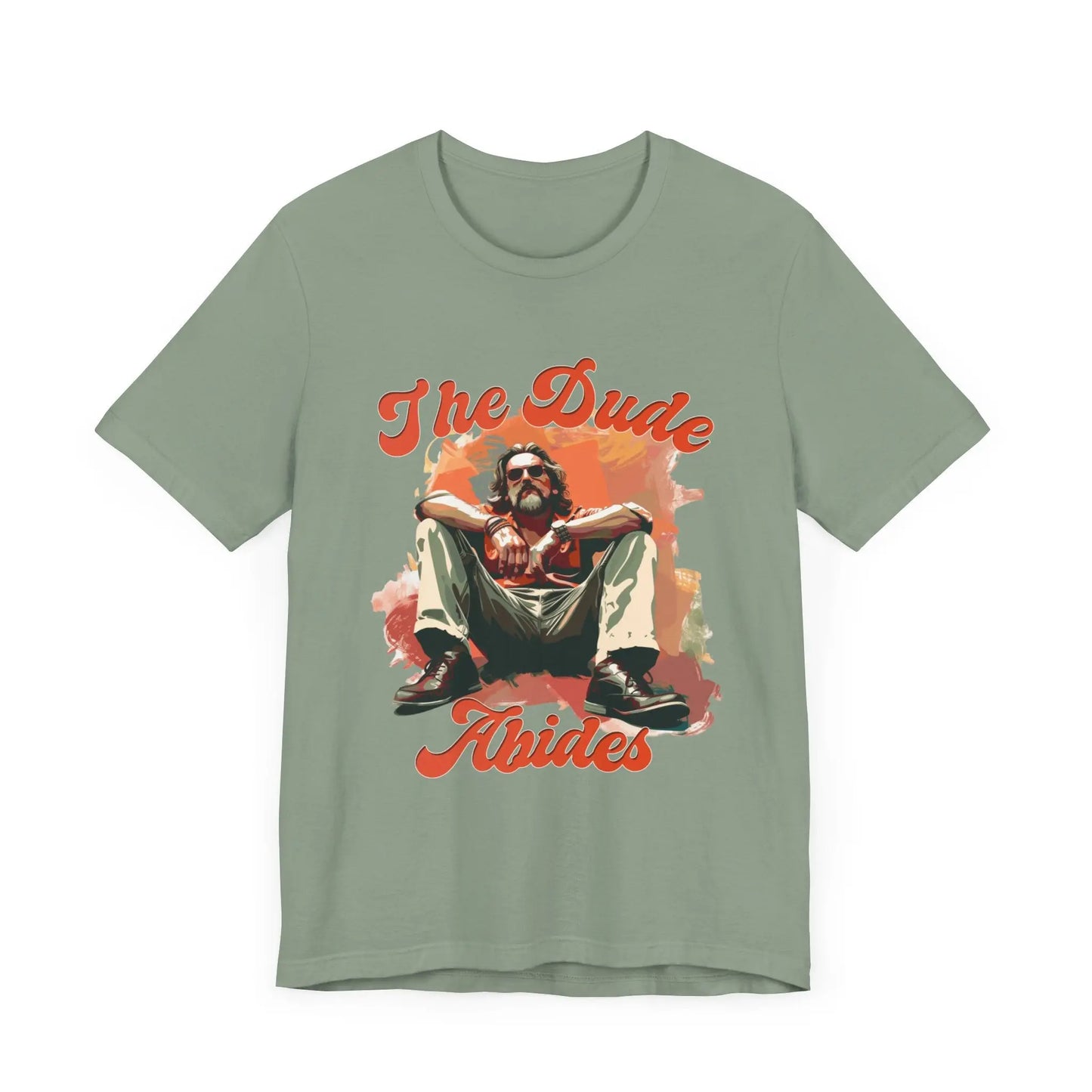 The Dude Abides Men's Tee - Wicked Tees