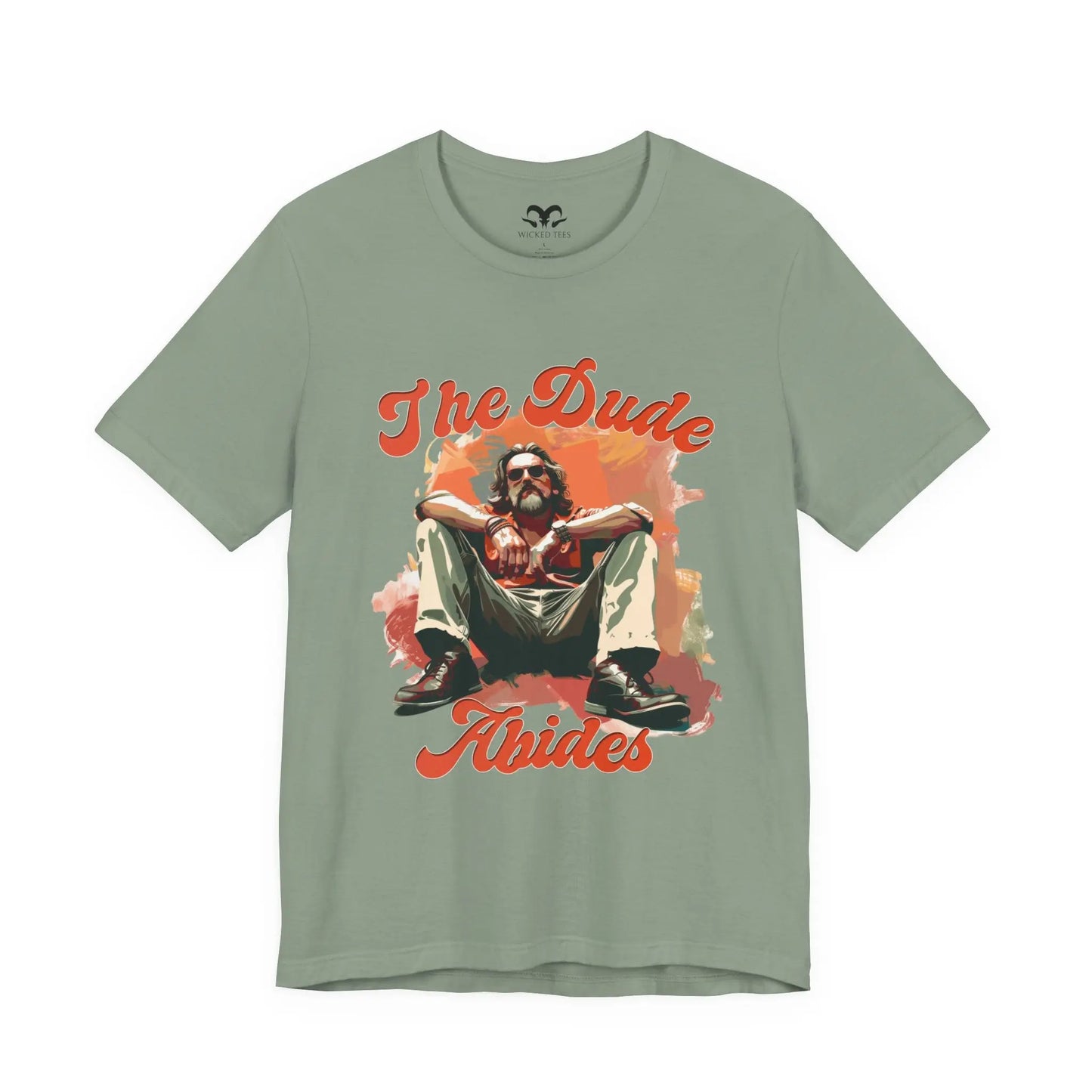 The Dude Abides Men's Tee - Wicked Tees