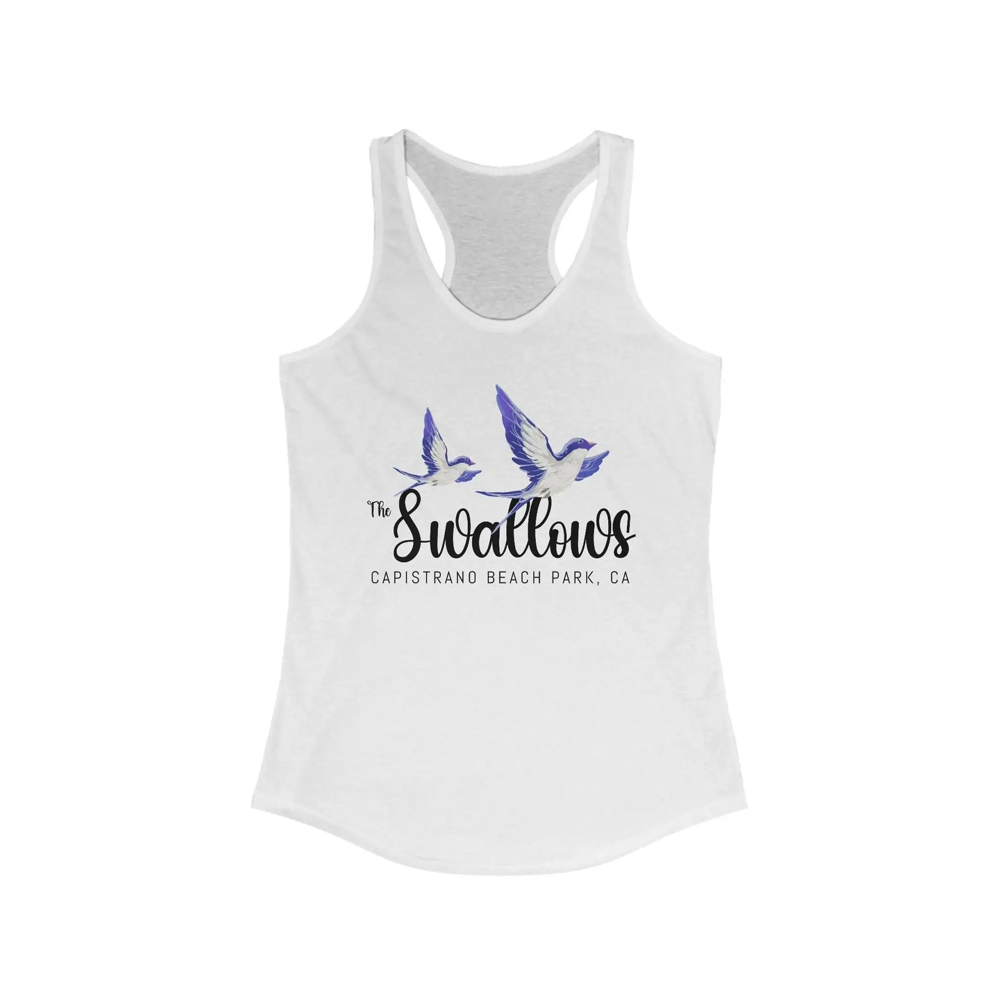 The Swallows Women's Racerback Tank - Wicked Tees