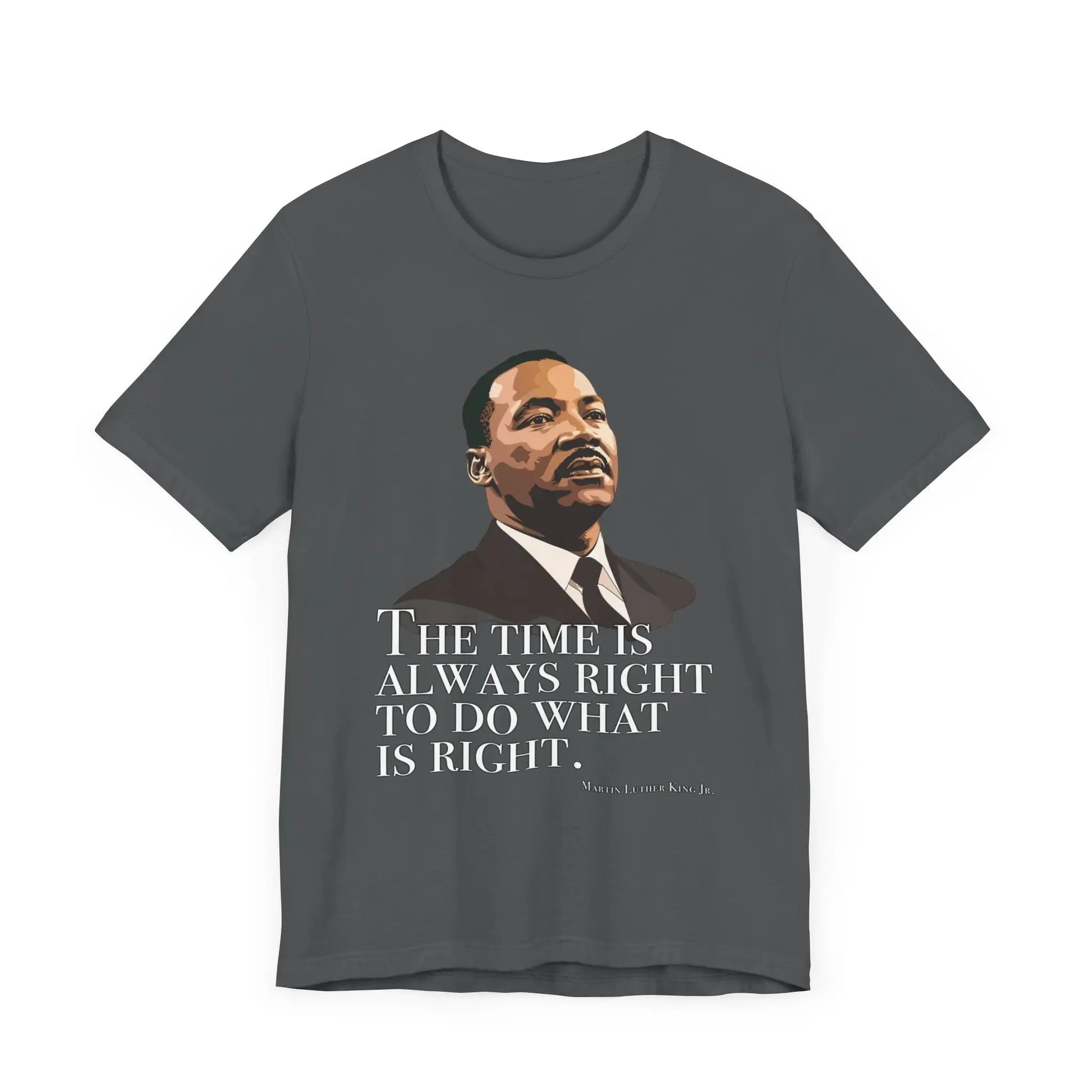 The Time Is Always Right Men's Tee - Wicked Tees