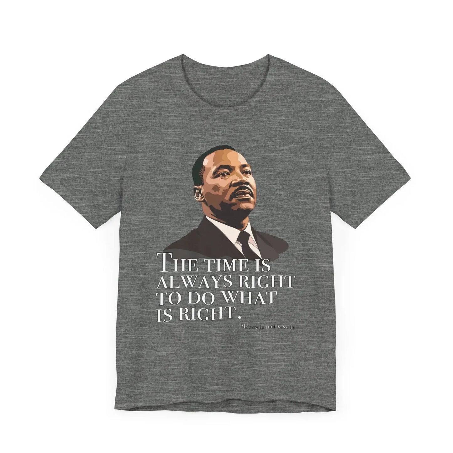 The Time Is Always Right Men's Tee - Wicked Tees