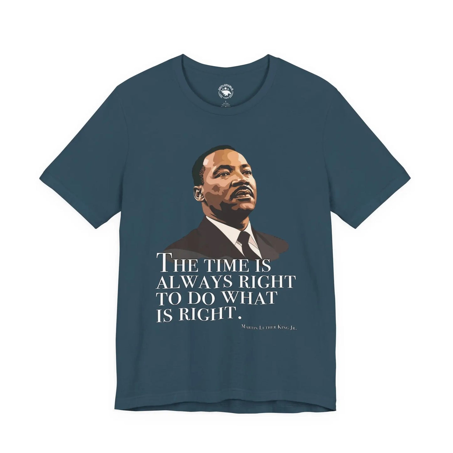 The Time Is Always Right Men's Tee - Wicked Tees