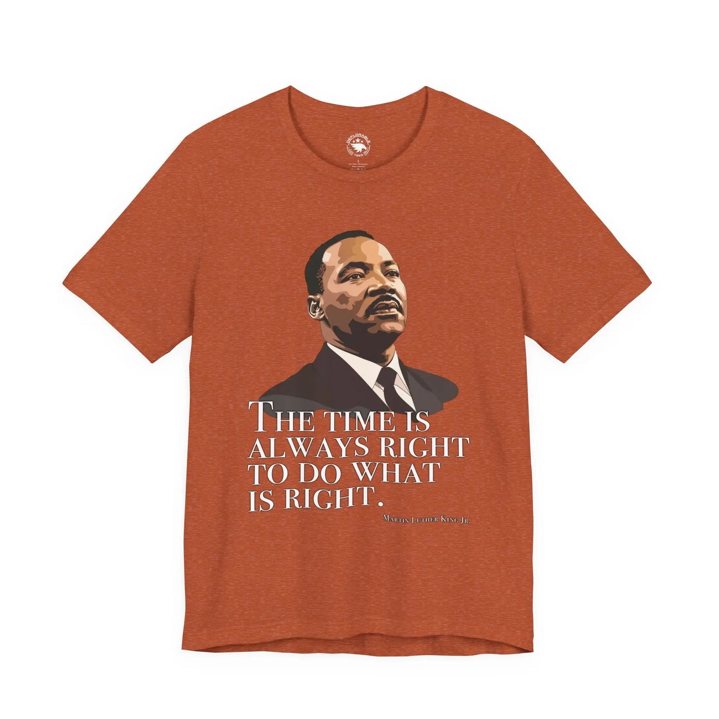 The Time Is Always Right Men's Tee - Wicked Tees