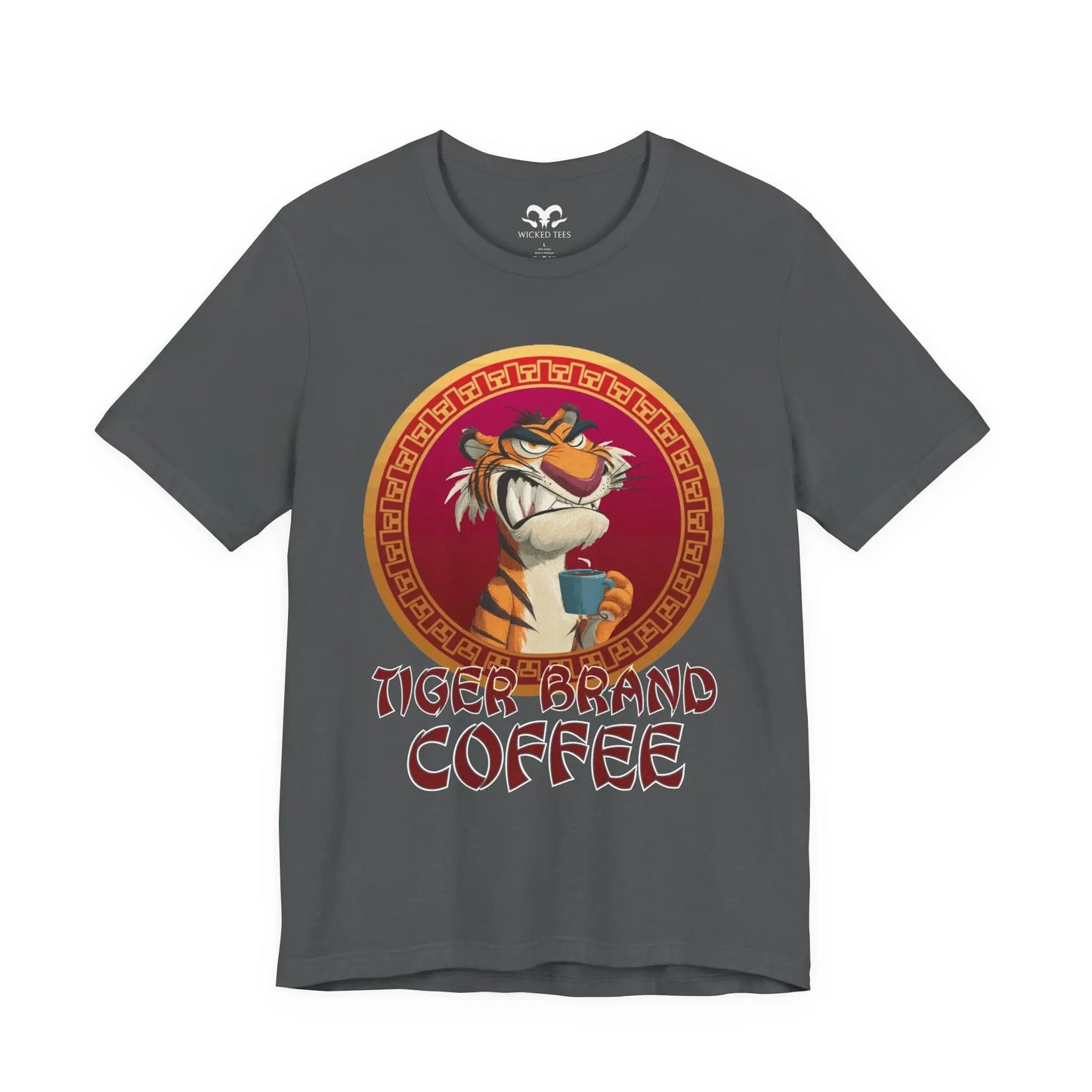 Tiger Brand Coffee Men's Tee - Wicked Tees
