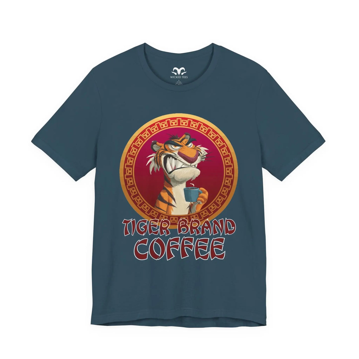 Tiger Brand Coffee Men's Tee - Wicked Tees