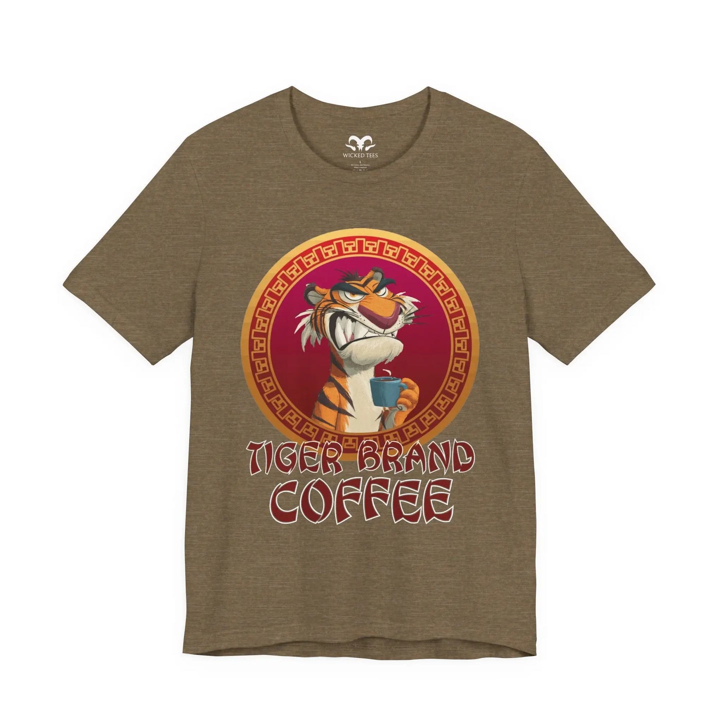 Tiger Brand Coffee Men's Tee - Wicked Tees