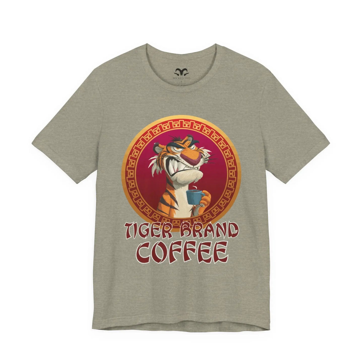 Tiger Brand Coffee Men's Tee - Wicked Tees