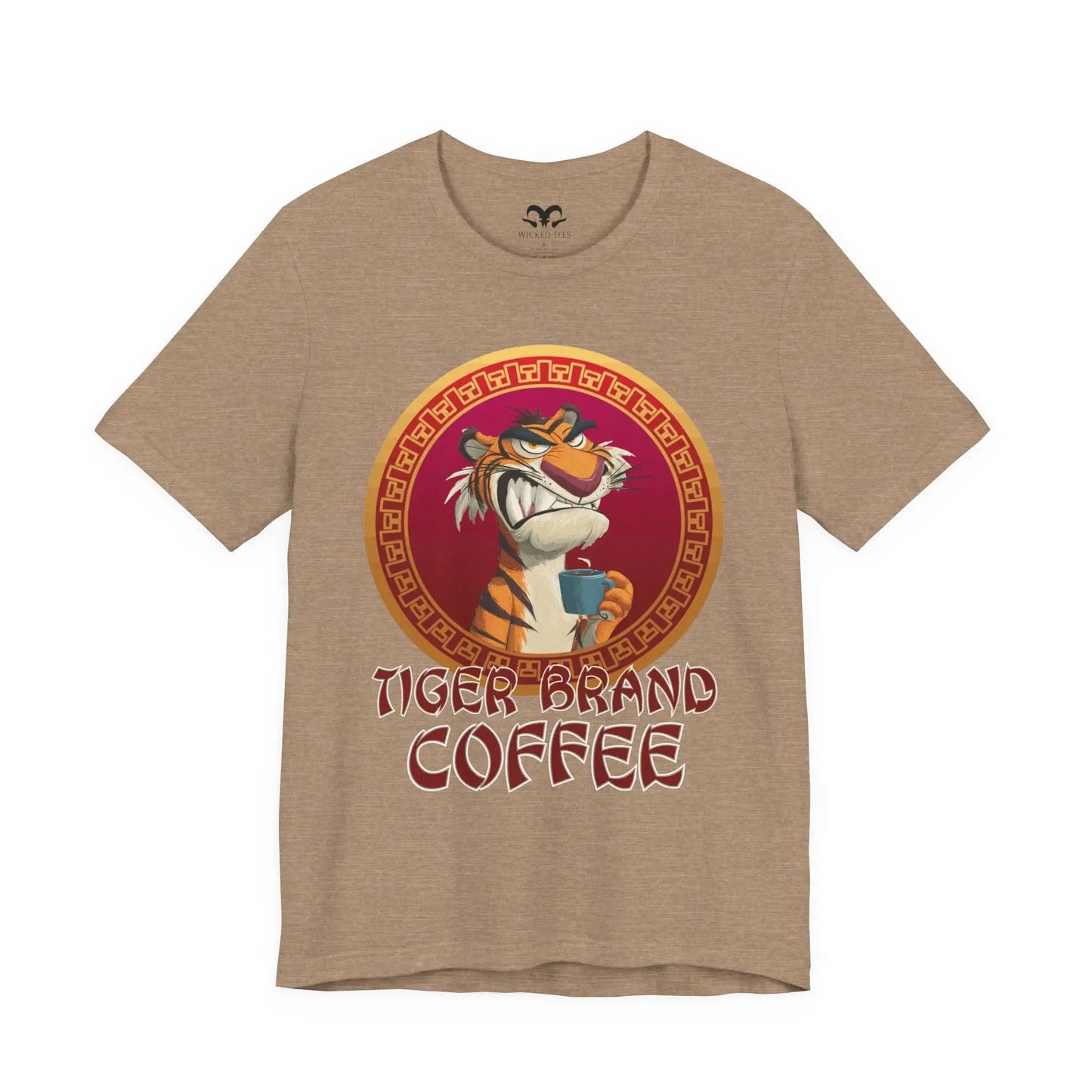 Tiger Brand Coffee Men's Tee - Wicked Tees
