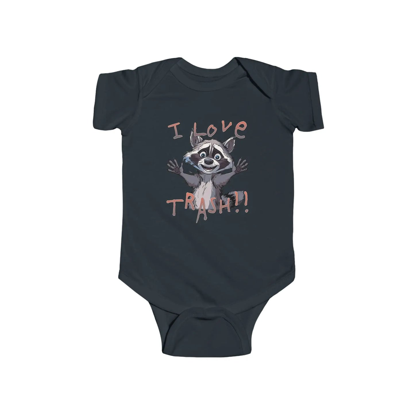 Trash Pandas Rule Infant Fine Bodysuit - Wicked Tees