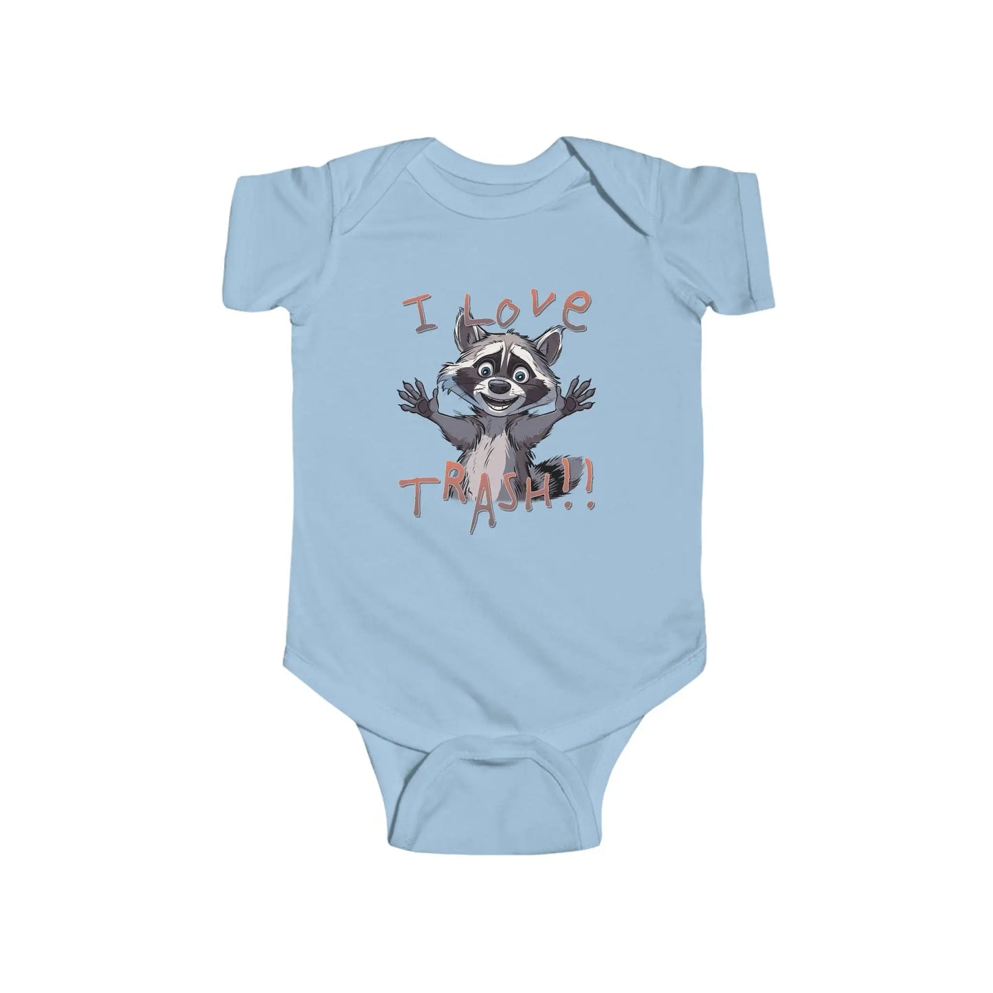 Trash Pandas Rule Infant Fine Bodysuit - Wicked Tees