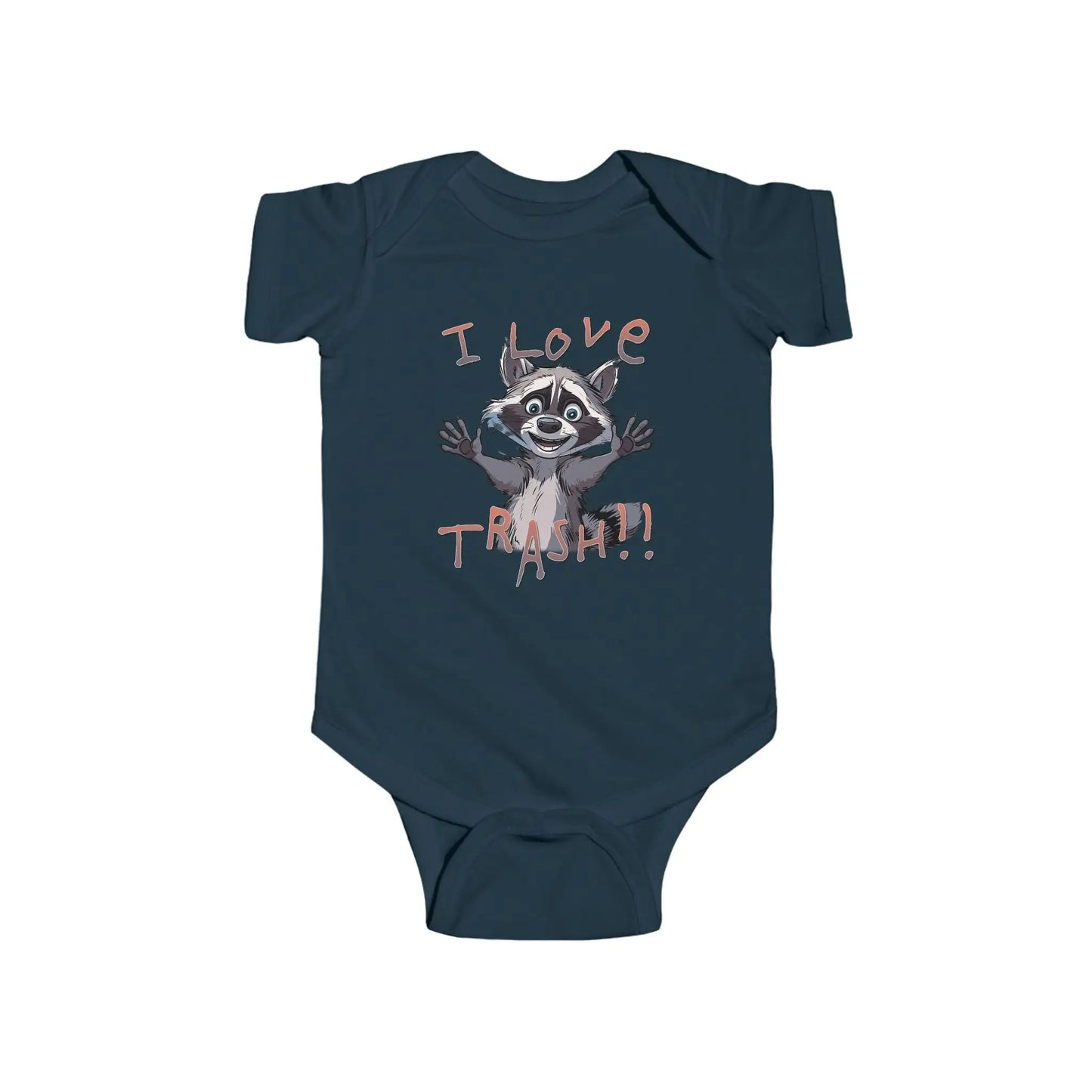 Trash Pandas Rule Infant Fine Bodysuit - Wicked Tees