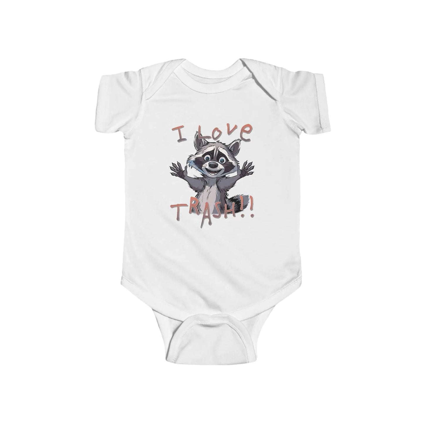 Trash Pandas Rule Infant Fine Bodysuit - Wicked Tees