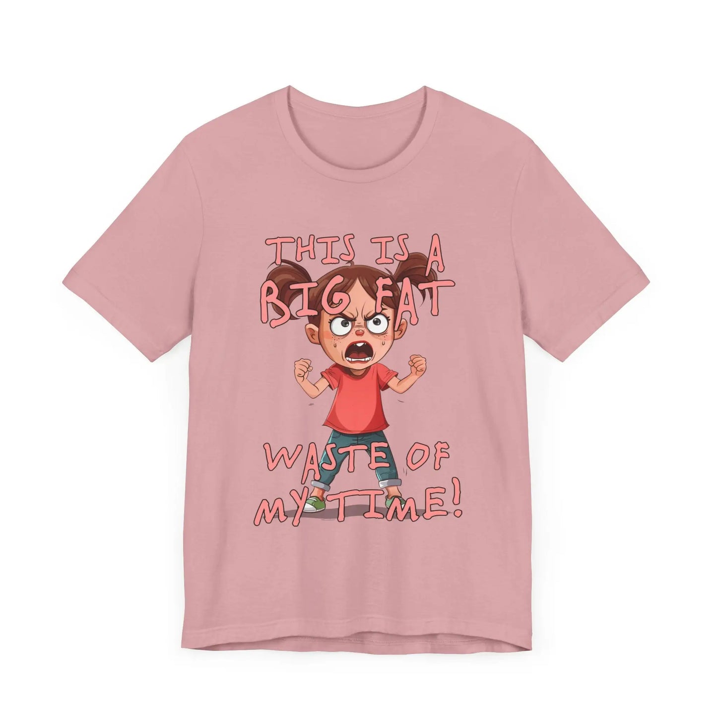 Waste Of My Time Women's Short Sleeve Tee - Wicked Tees