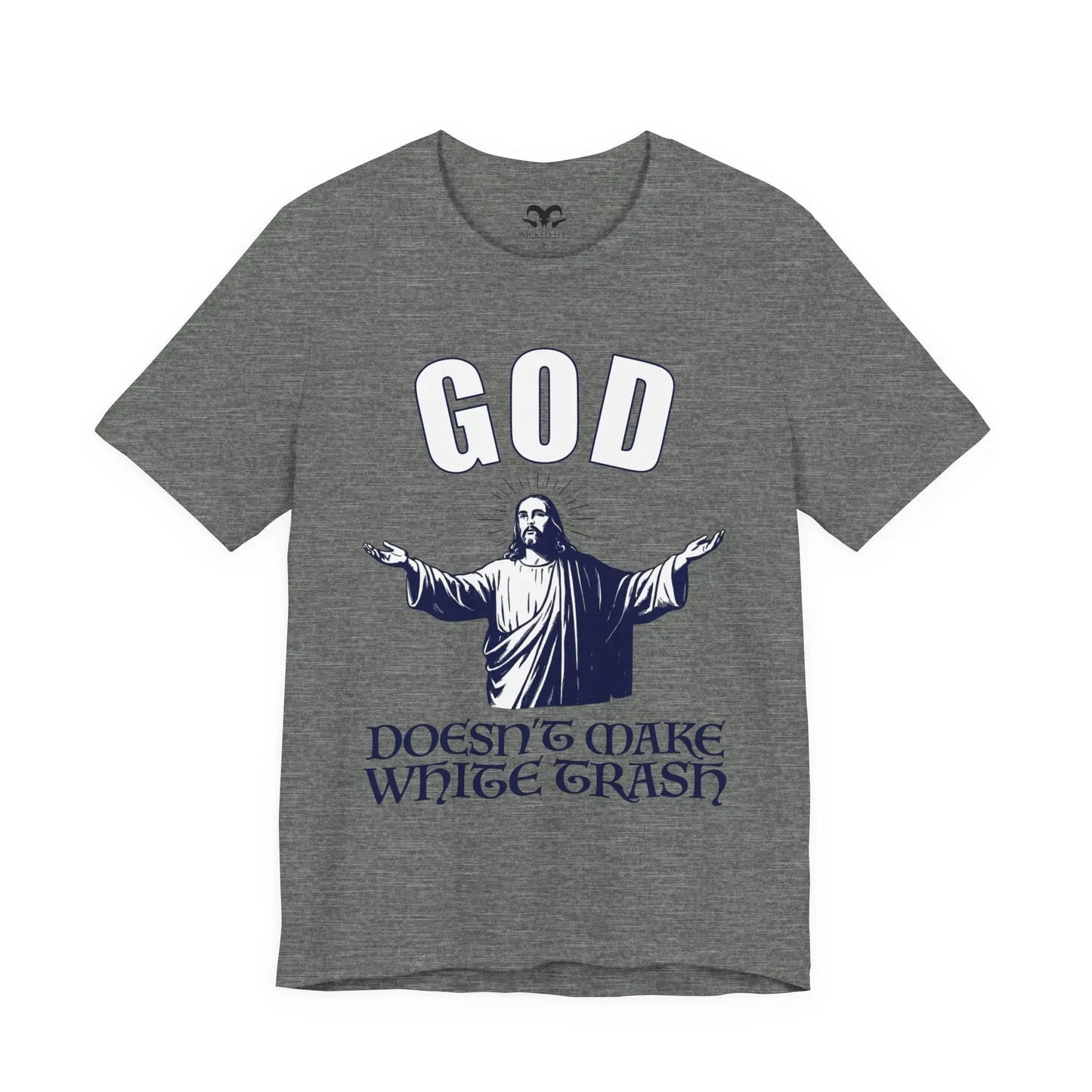 White Trash Men's Short Sleeve Tee - Wicked Tees