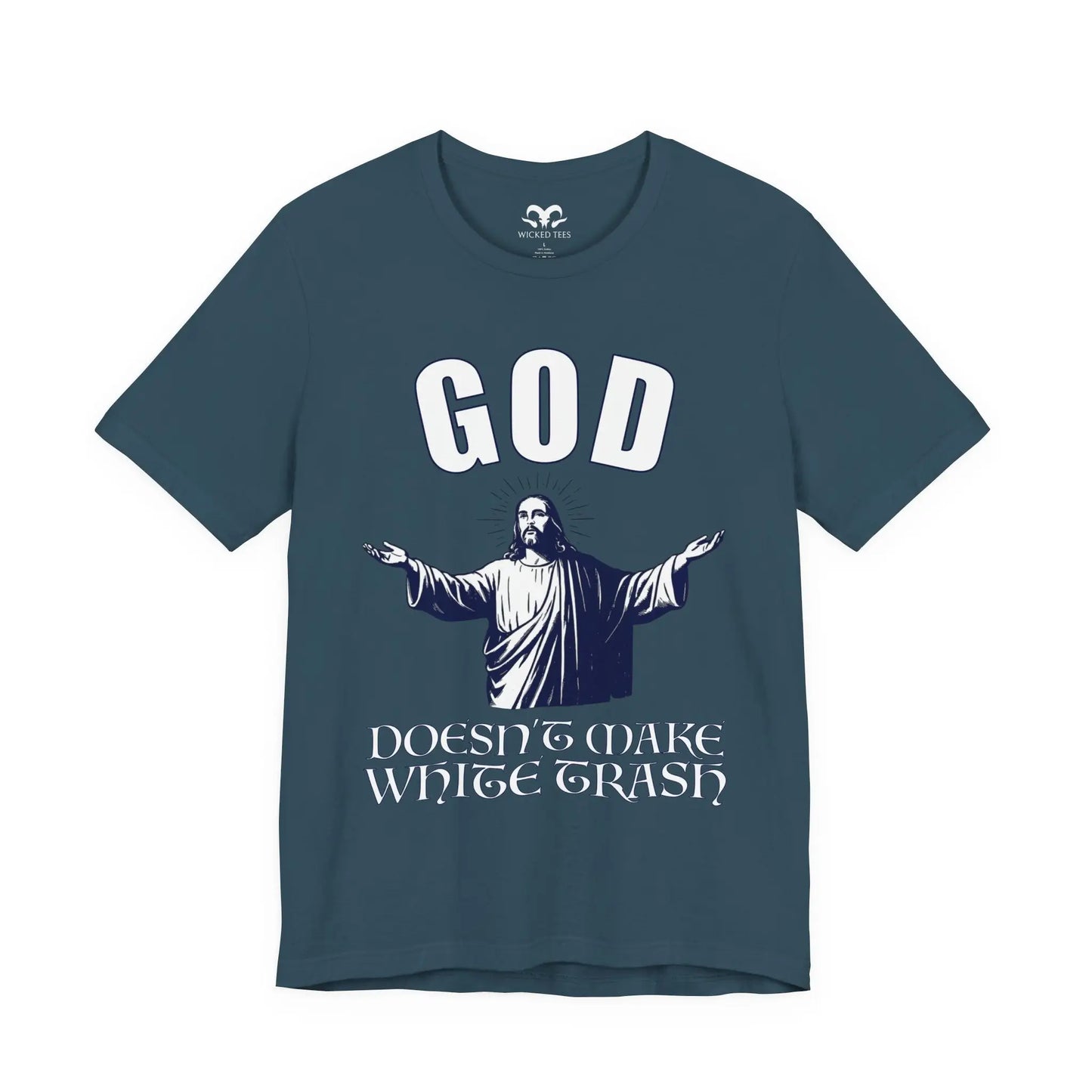 White Trash Men's Short Sleeve Tee - Wicked Tees
