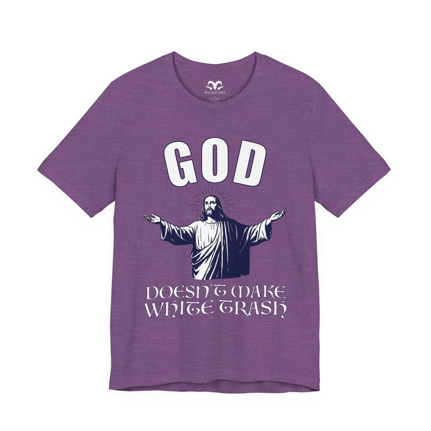 White Trash Men's Short Sleeve Tee - Wicked Tees
