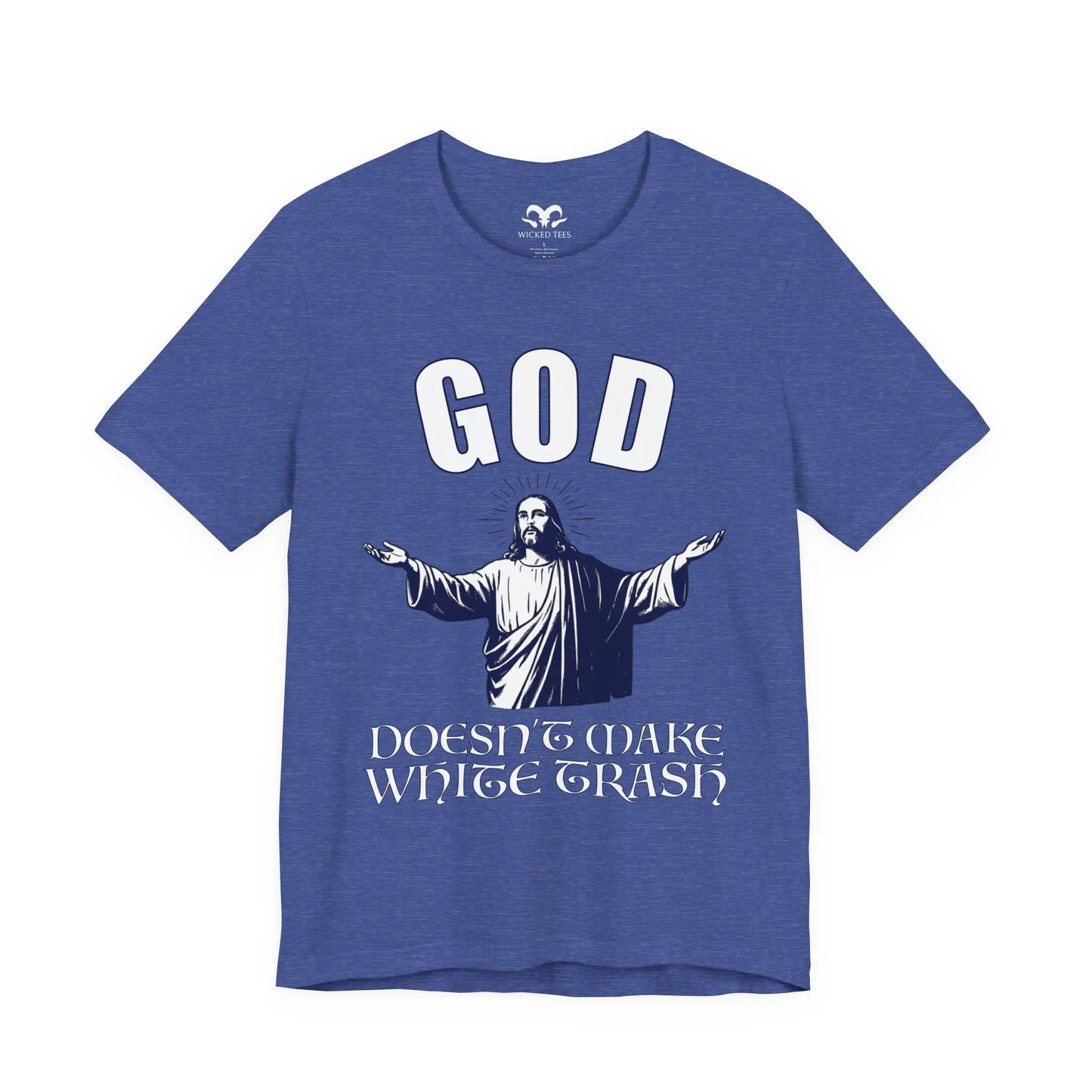 White Trash Men's Short Sleeve Tee - Wicked Tees
